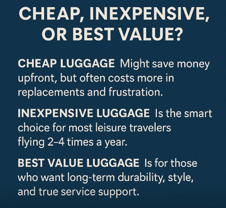 The Complete Guide to Carry-On Luggage: Cheap, Inexpensive, or Best Value?