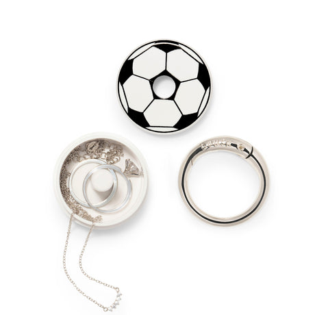 Sports - Lion Latch Traveling Jewelry Holder Storage, Pill Box Keychain Container. As Seen on Shark Tank.