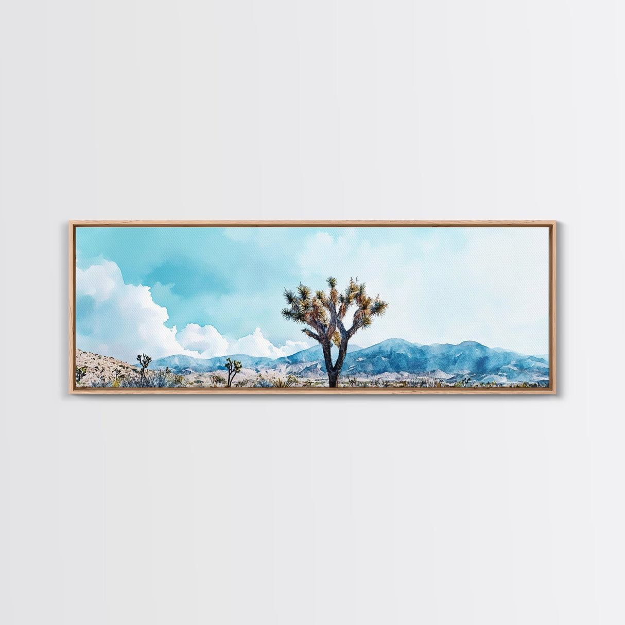 Joshua Tree Painting Print, Canvas Print, California Wall Art, California Painting, California Desert Wall Art, Landscape Paint of Joshua Tree