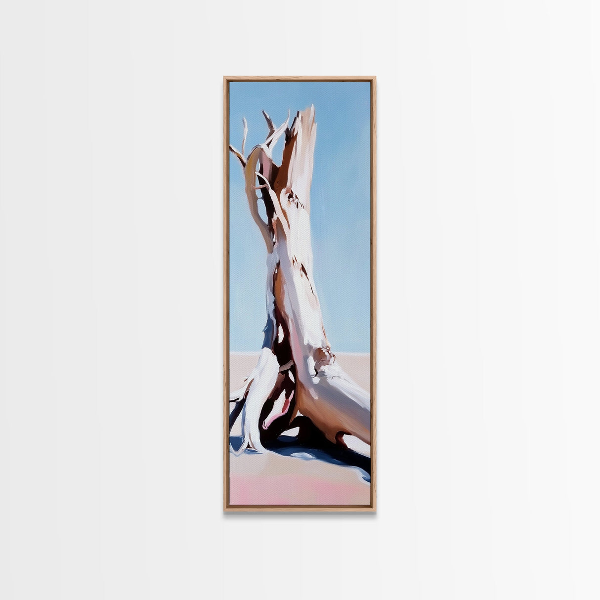 Driftwood, Beach Decor, Coastal Wall Art, Framed Canvas Print, Minimalist Art, Living Room Wall Art, Ocean Theme, Modern Art