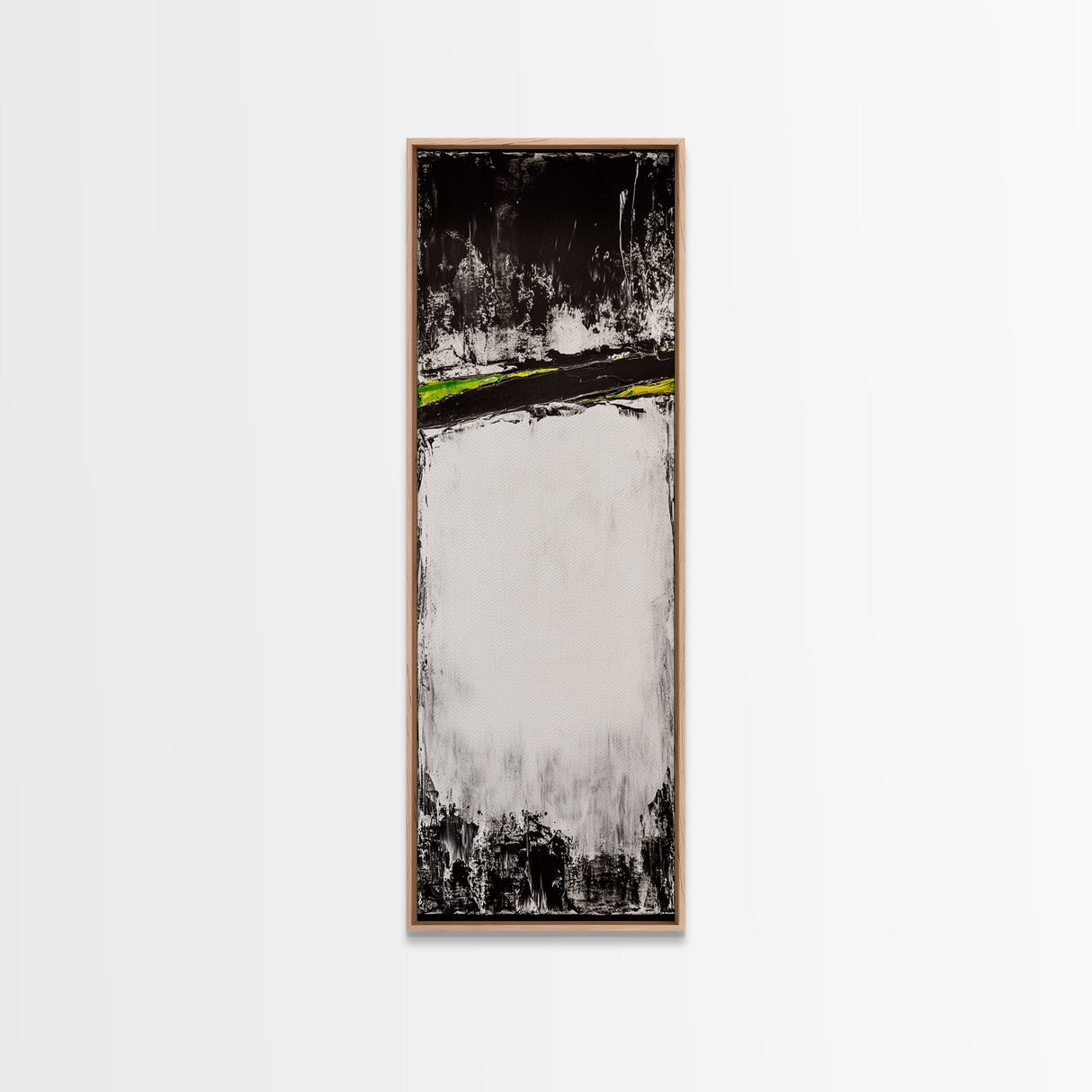 Abstract, Minimalist, Canvas Print, Black and White Wall Art, Contemporary Painting, Office Wall Decor, Monochrome Art, Living Room Art