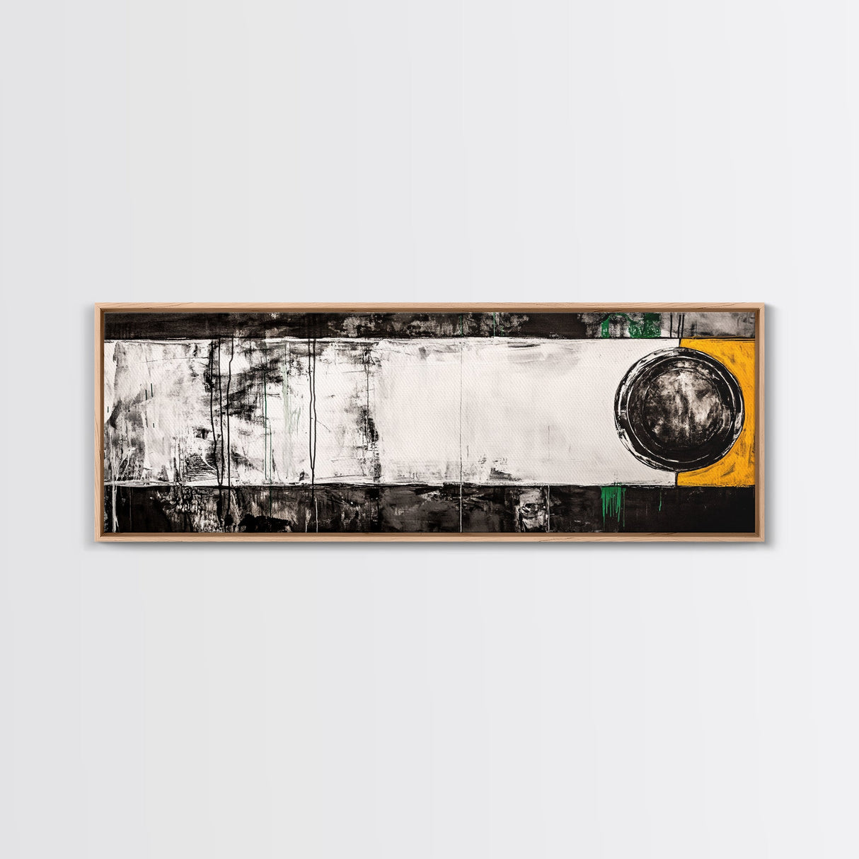 Abstract Geometry, Modern Art, Black and White Decor, Canvas Print, Bold Minimalist Painting, Office Wall Artwork, Unique Statement Piece
