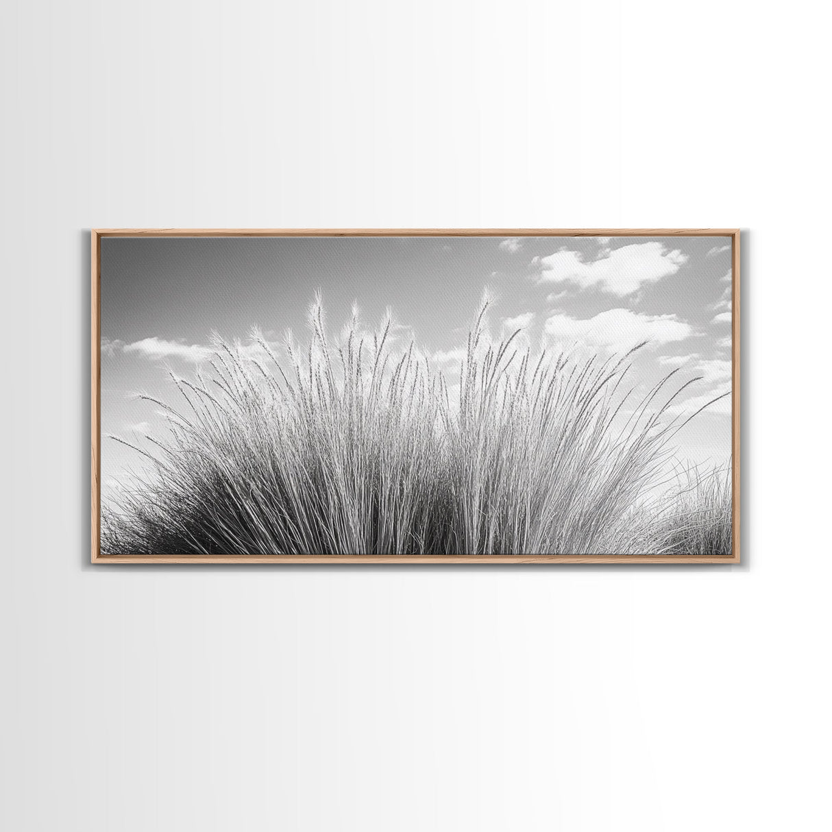 Windswept Grasses, Nature Wall Decor, Prairie Minimalist, Field Botanical Print, Canvas Print, Kitchen Wall Art, Soft Fall Farmhouse Style