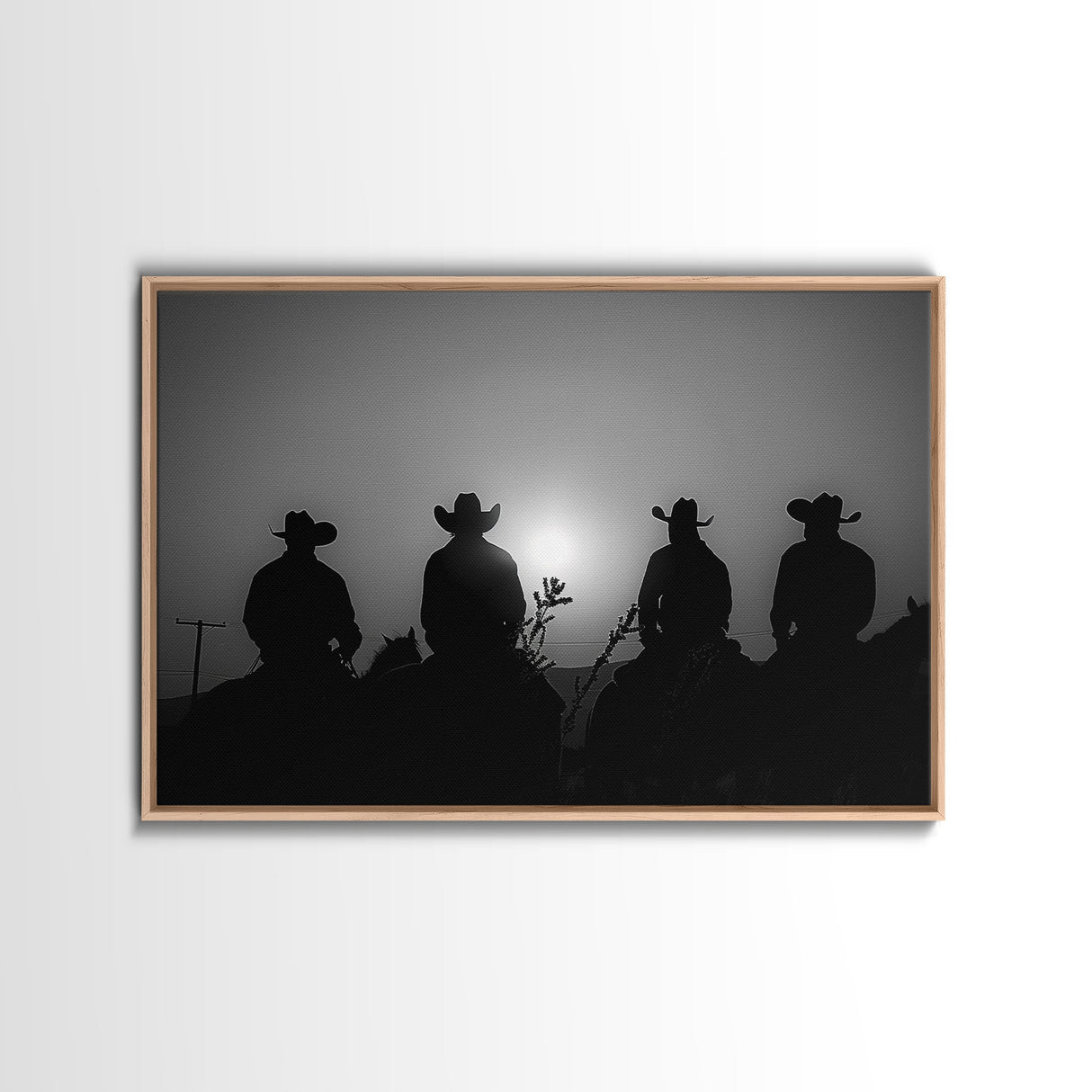 Cowboy Prints Framed Wall Art, Western Decor, Black and White Photography, Western Decor, Wild West Art, Cowboy Art, Wild West Art Print