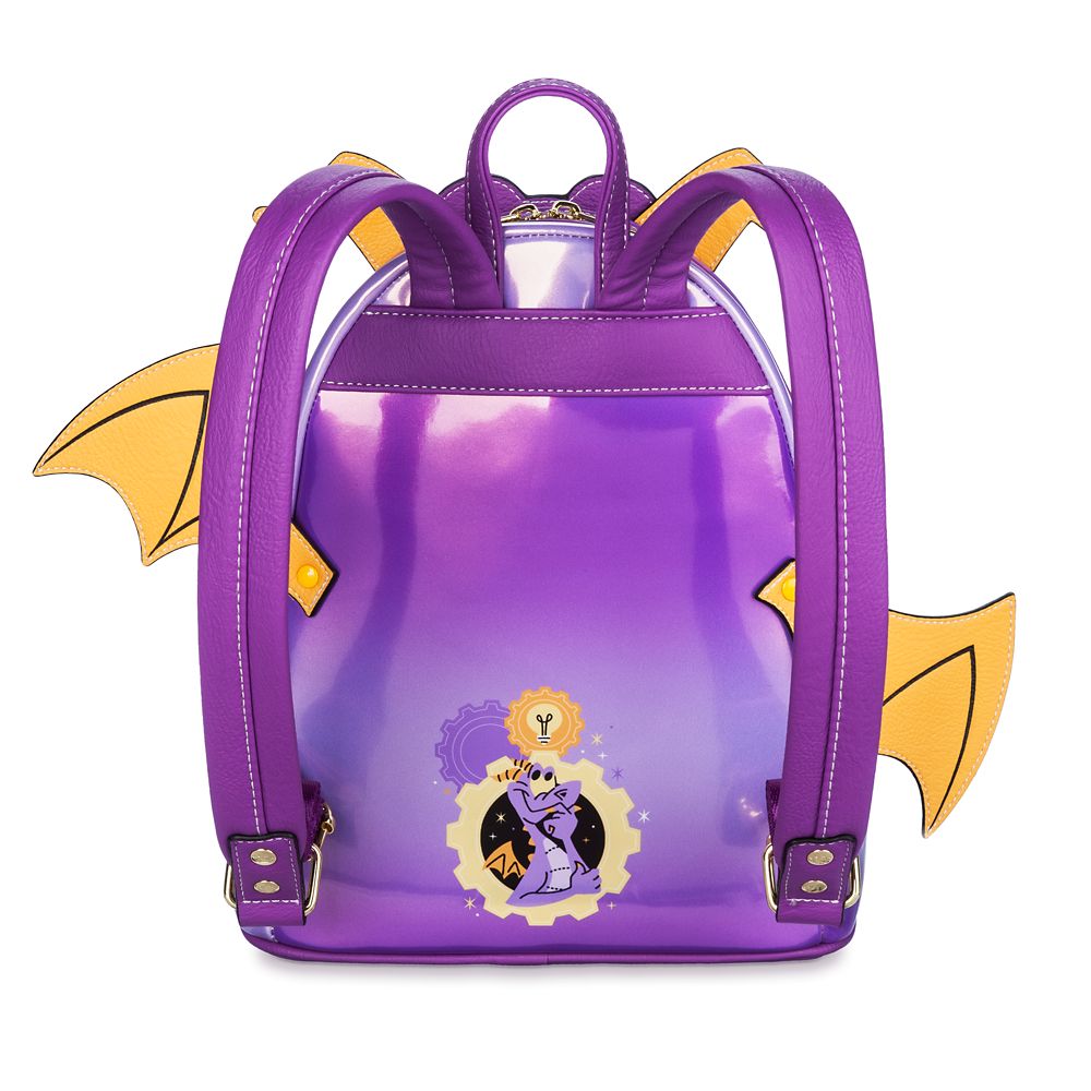 Disney Parks Loungefly Backpack EPCOT Figment Cosplay Purple Mini Backpack