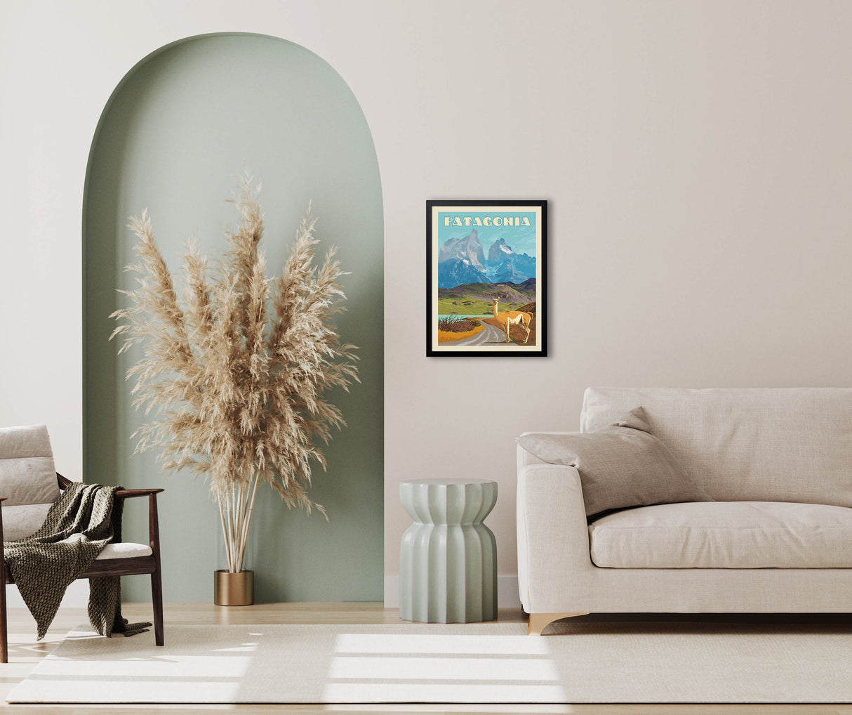 Patagonia (World Travel) Art Print