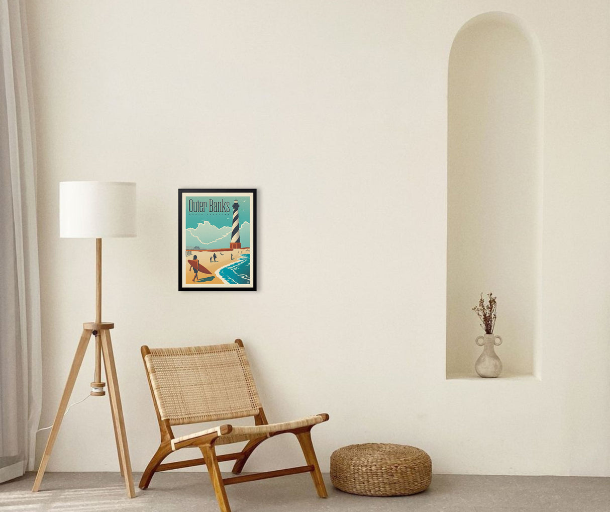 Outer Banks, NC (American Travel) Art Print