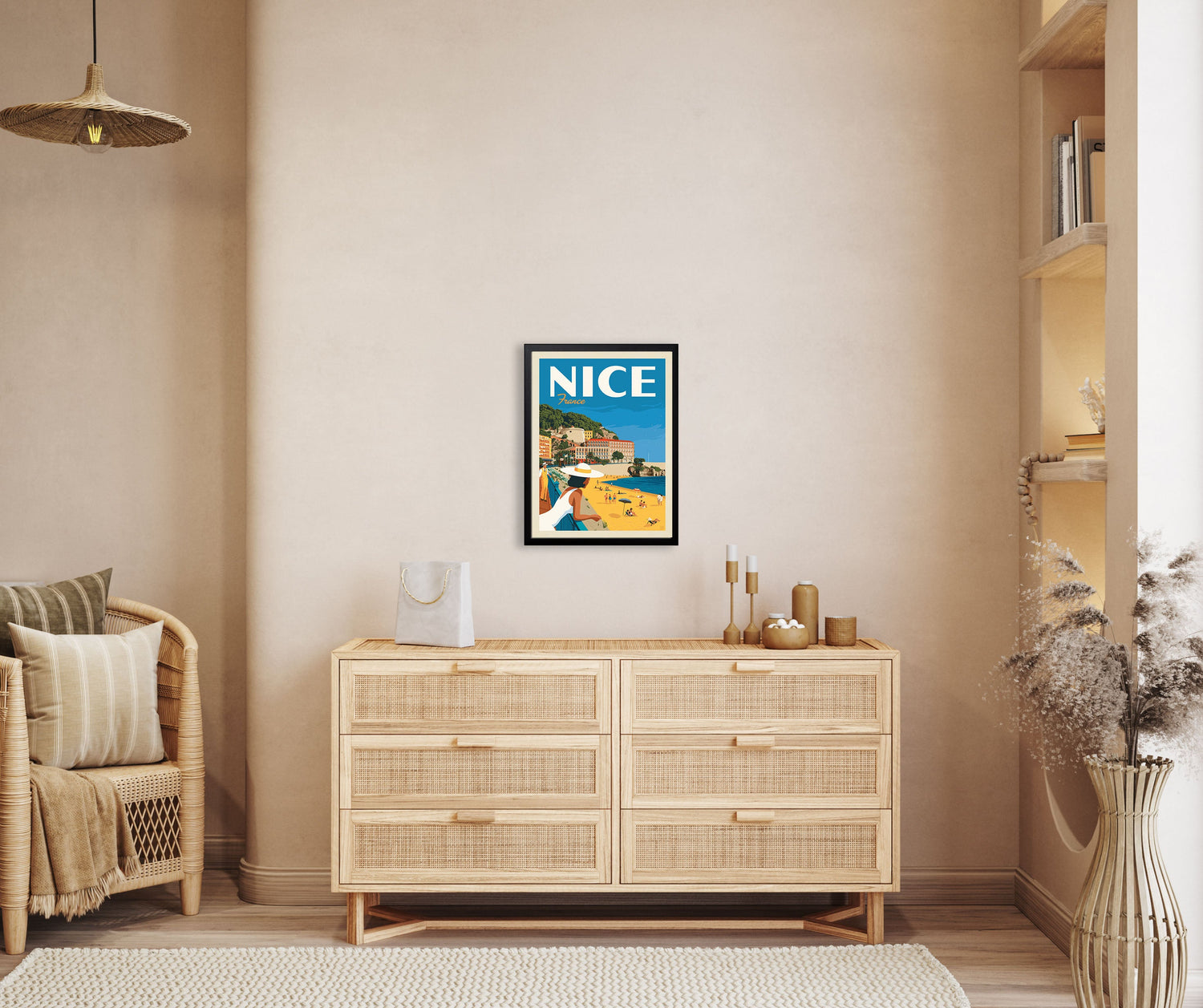 France: Nice (World Travel) Art Print