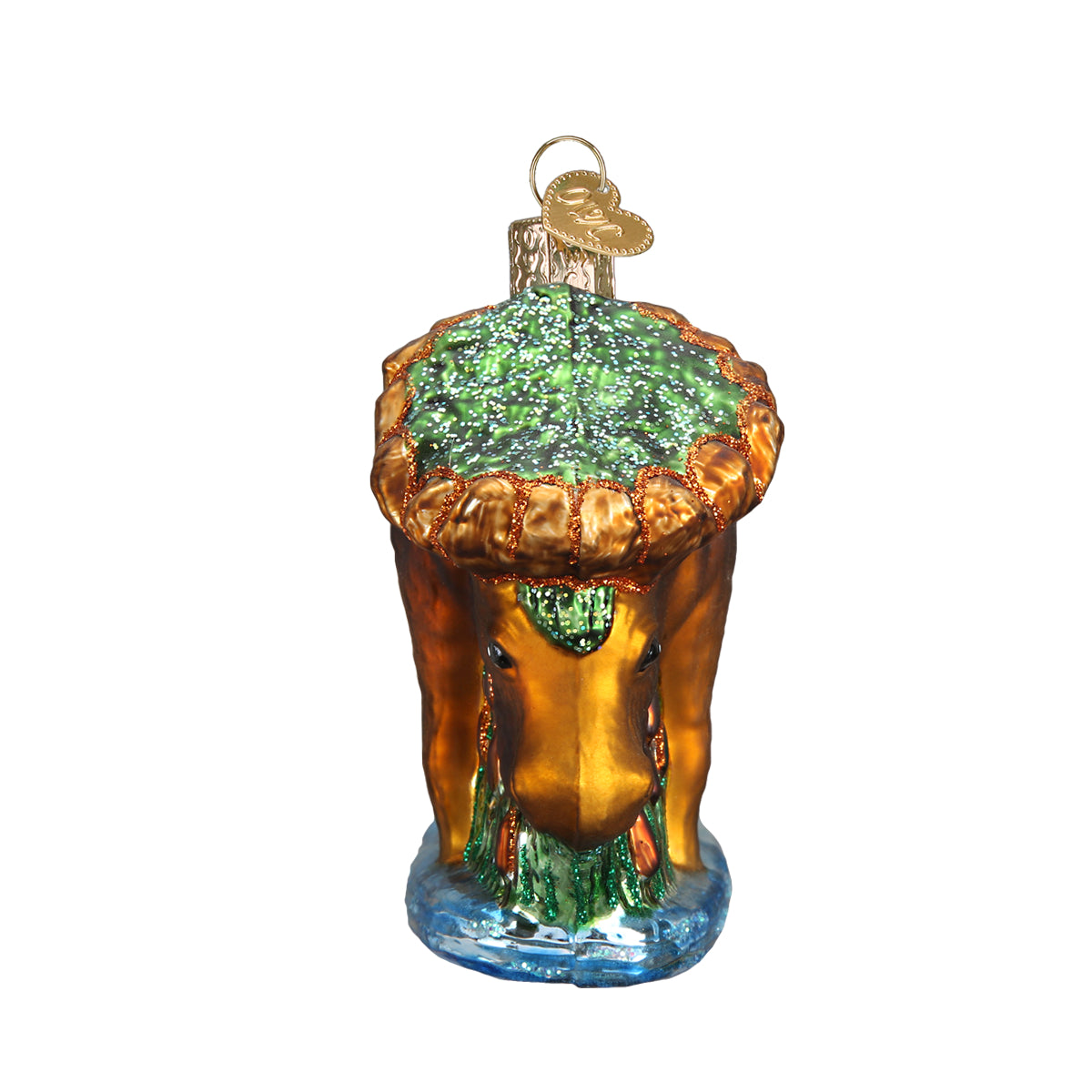 Munching Moose Ornament