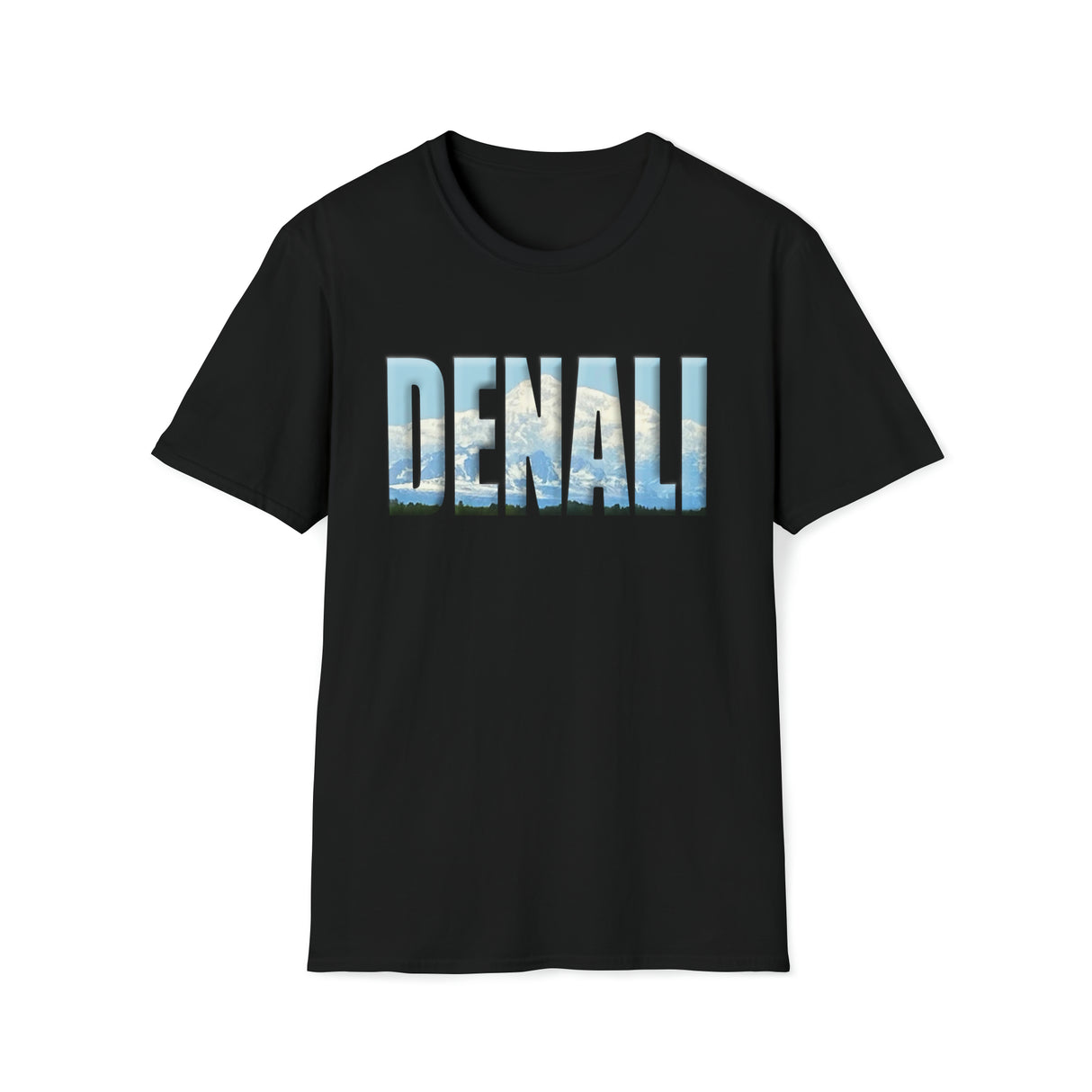 Denali Alaska T-shirt - Unisex Softstyle T-Shirt