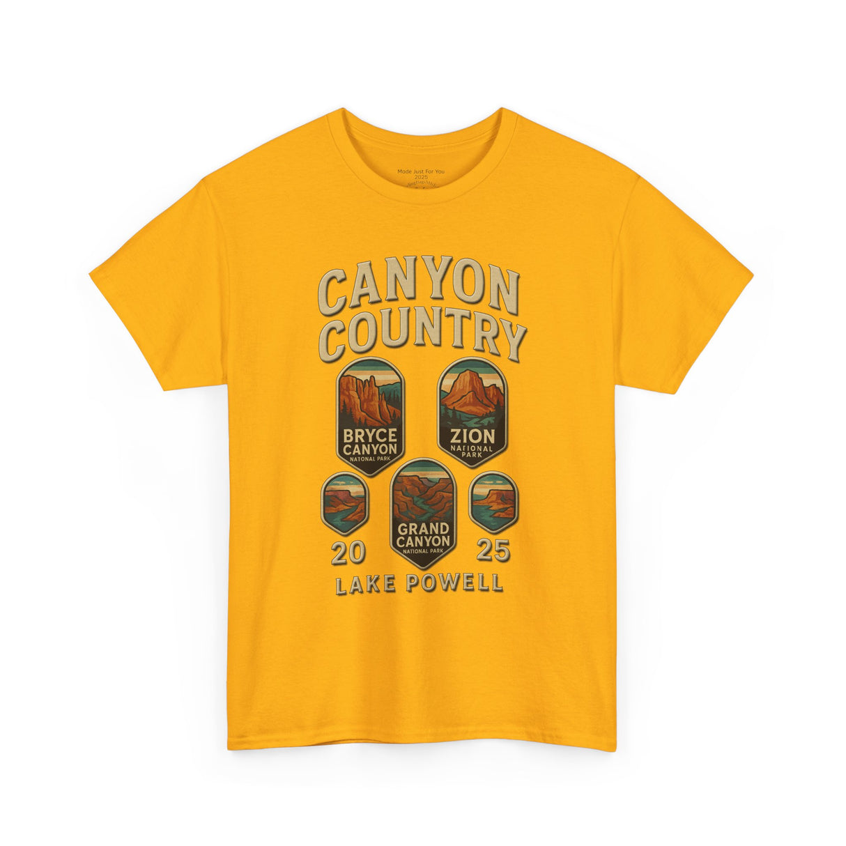 2025 Canyon Country Trip T-Shirt, Adventure T-Shirt, National Park Shirt, Travel Souvenir Gift, Retro Tour Shirt, Hiking Apparel, Unisex Cotton Top