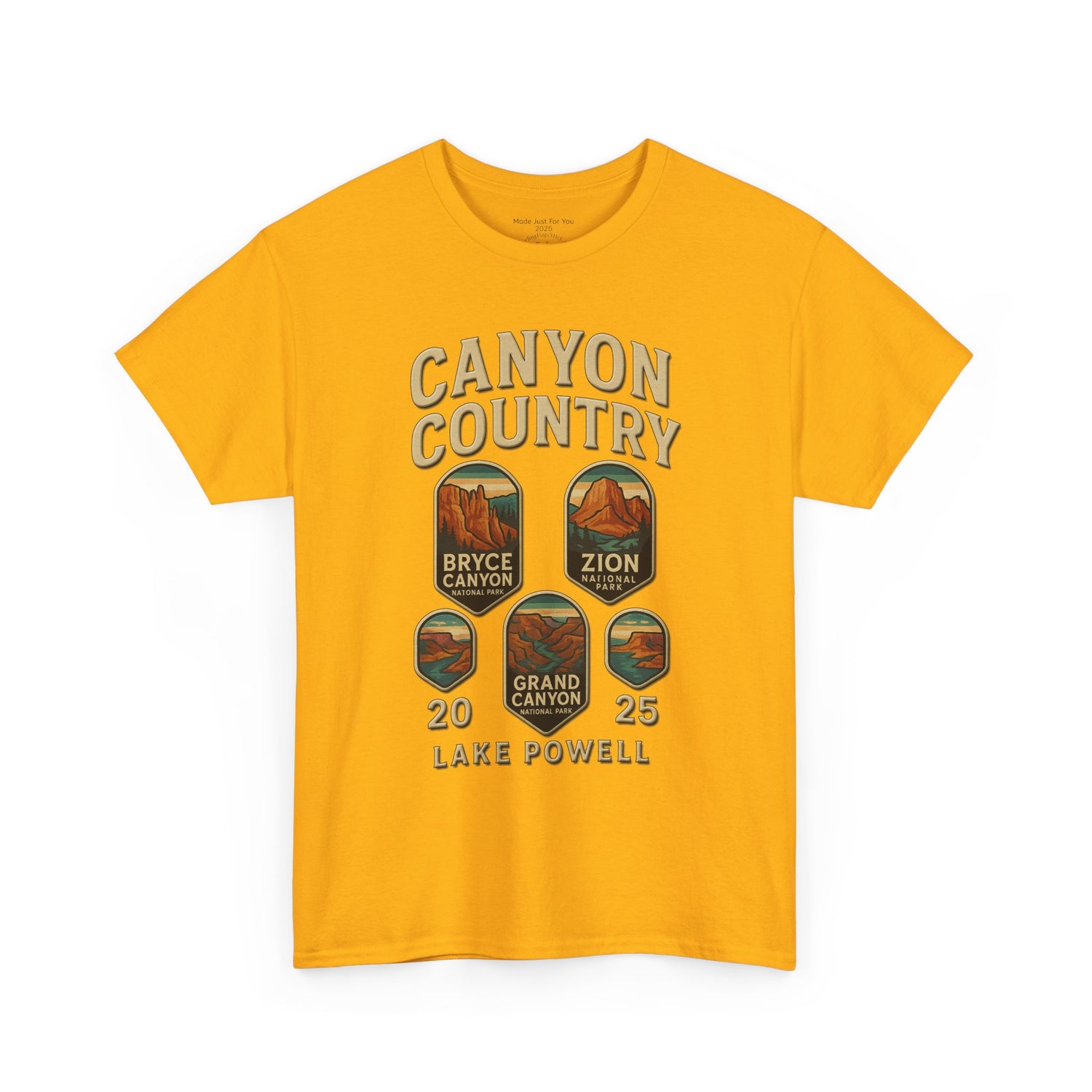2025 Canyon Country Trip T-Shirt, Adventure T-Shirt, National Park Shirt, Travel Souvenir Gift, Retro Tour Shirt, Hiking Apparel, Unisex Cotton Top