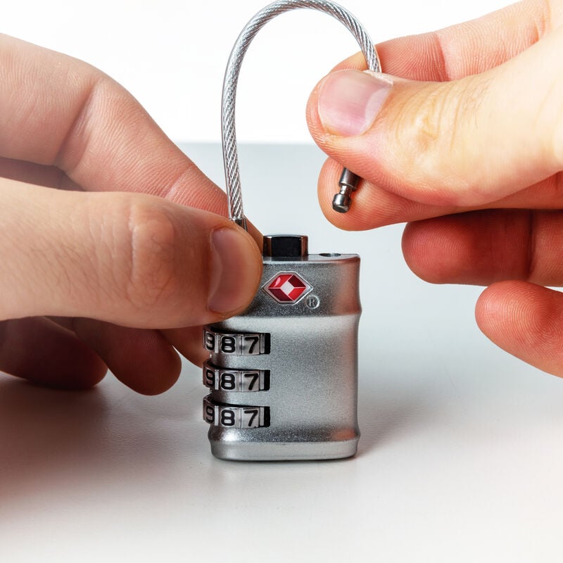 Set of 2 TSA Accepted Cable Locks 100% TSA APPROVED by Travelon