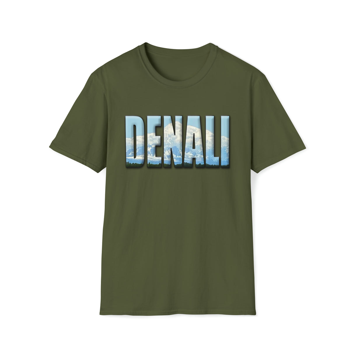 Denali Alaska T-shirt - Unisex Softstyle T-Shirt