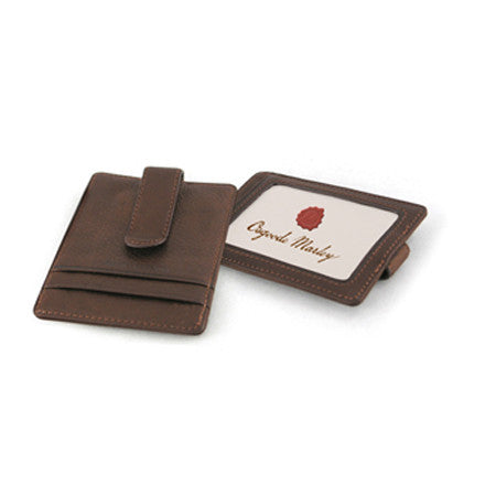Leather Front Pocket Money Clip by Osgoode Marley