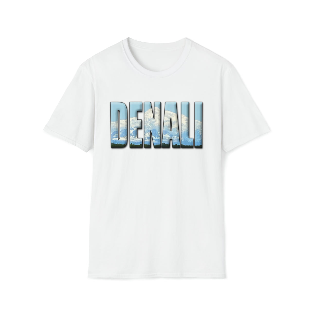 Denali Alaska T-shirt - Unisex Softstyle T-Shirt