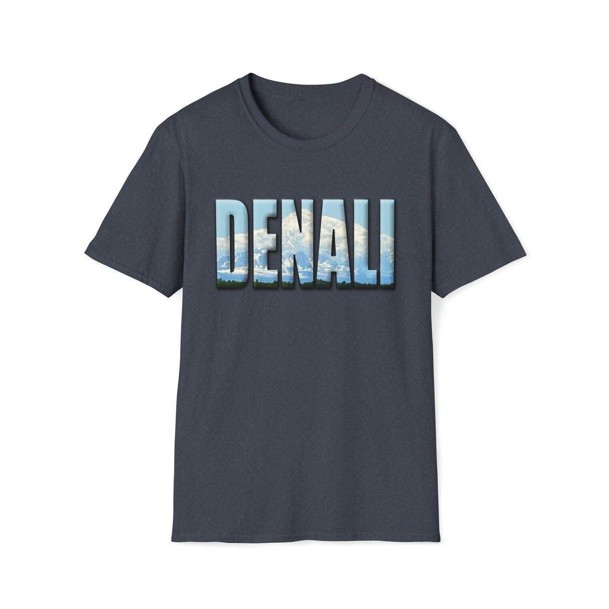 Denali Alaska T-shirt - Unisex Softstyle T-Shirt