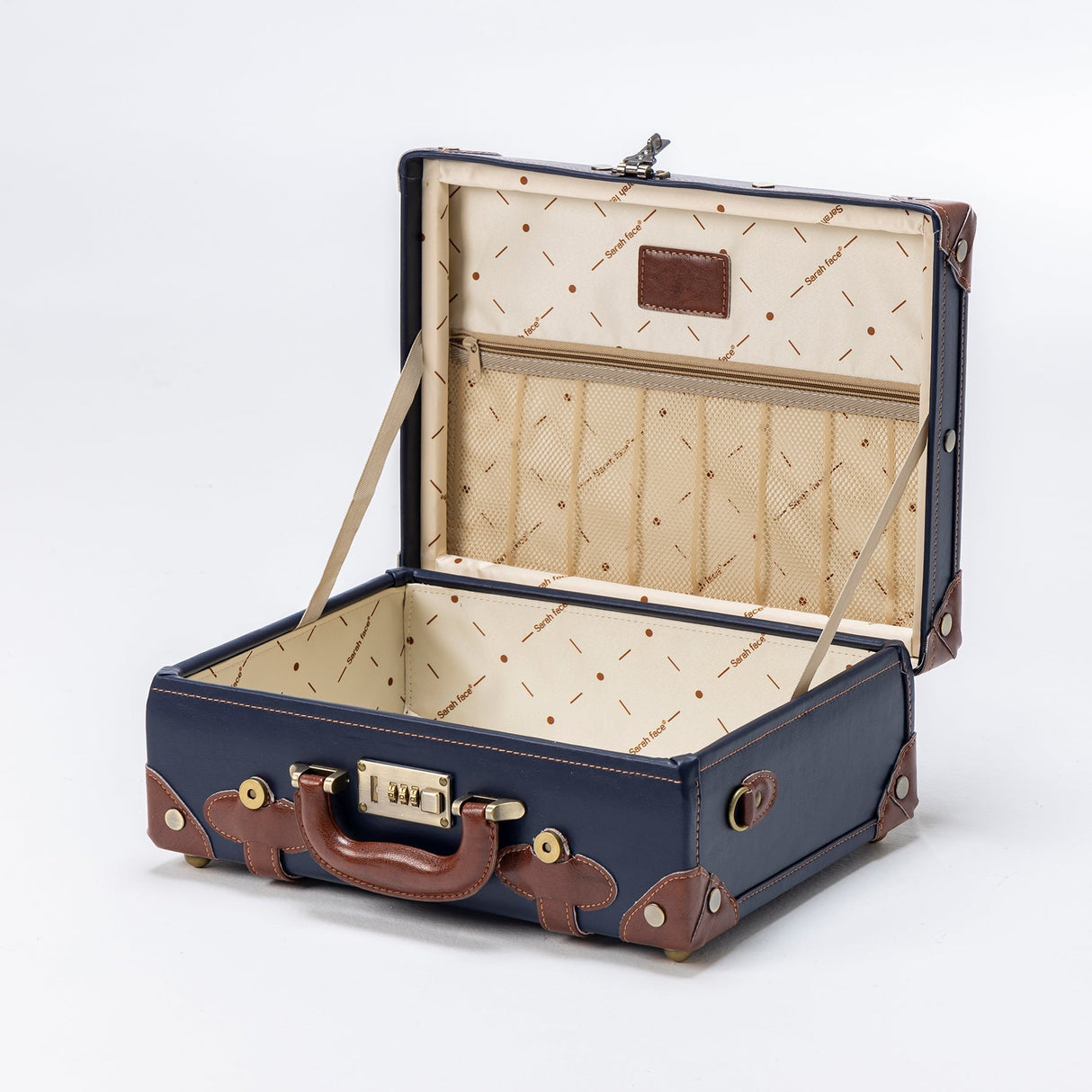 SarahFace Briefcase - Navy Blue's