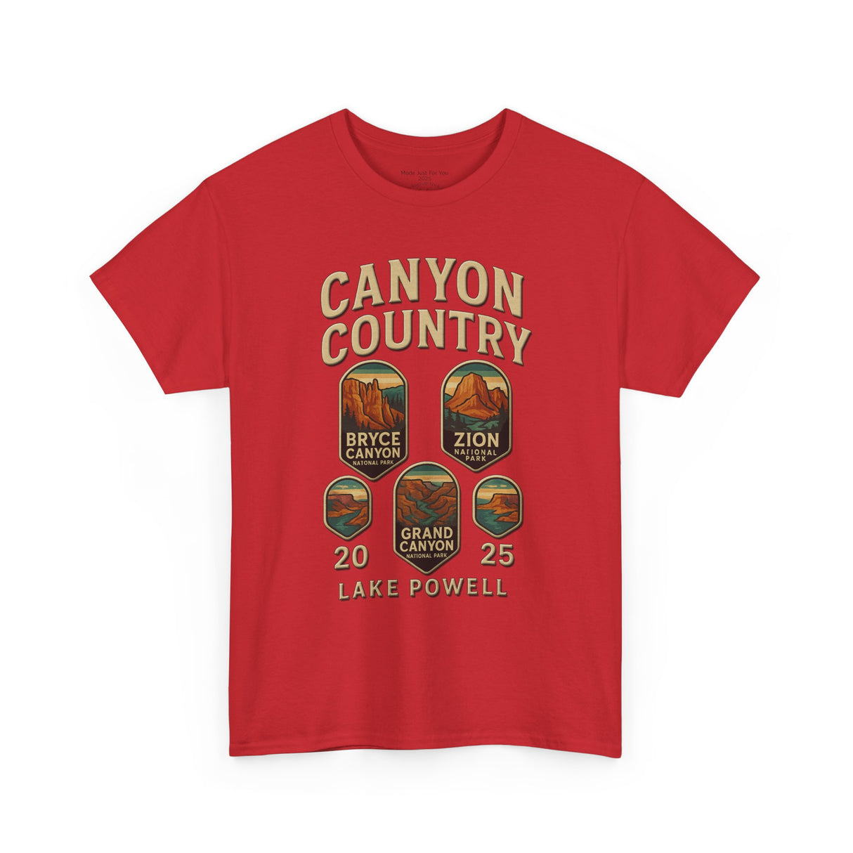 2025 Canyon Country Trip T-Shirt, Adventure T-Shirt, National Park Shirt, Travel Souvenir Gift, Retro Tour Shirt, Hiking Apparel, Unisex Cotton Top