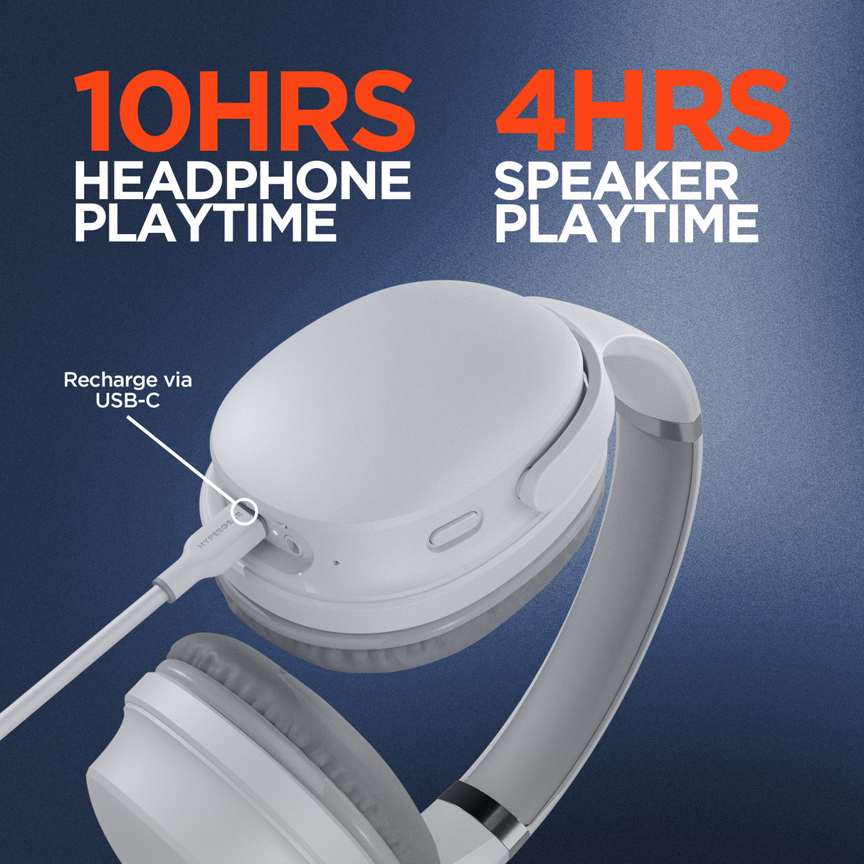Flip 2-in-1 Wireless Headphones + Speaker by Hypergear