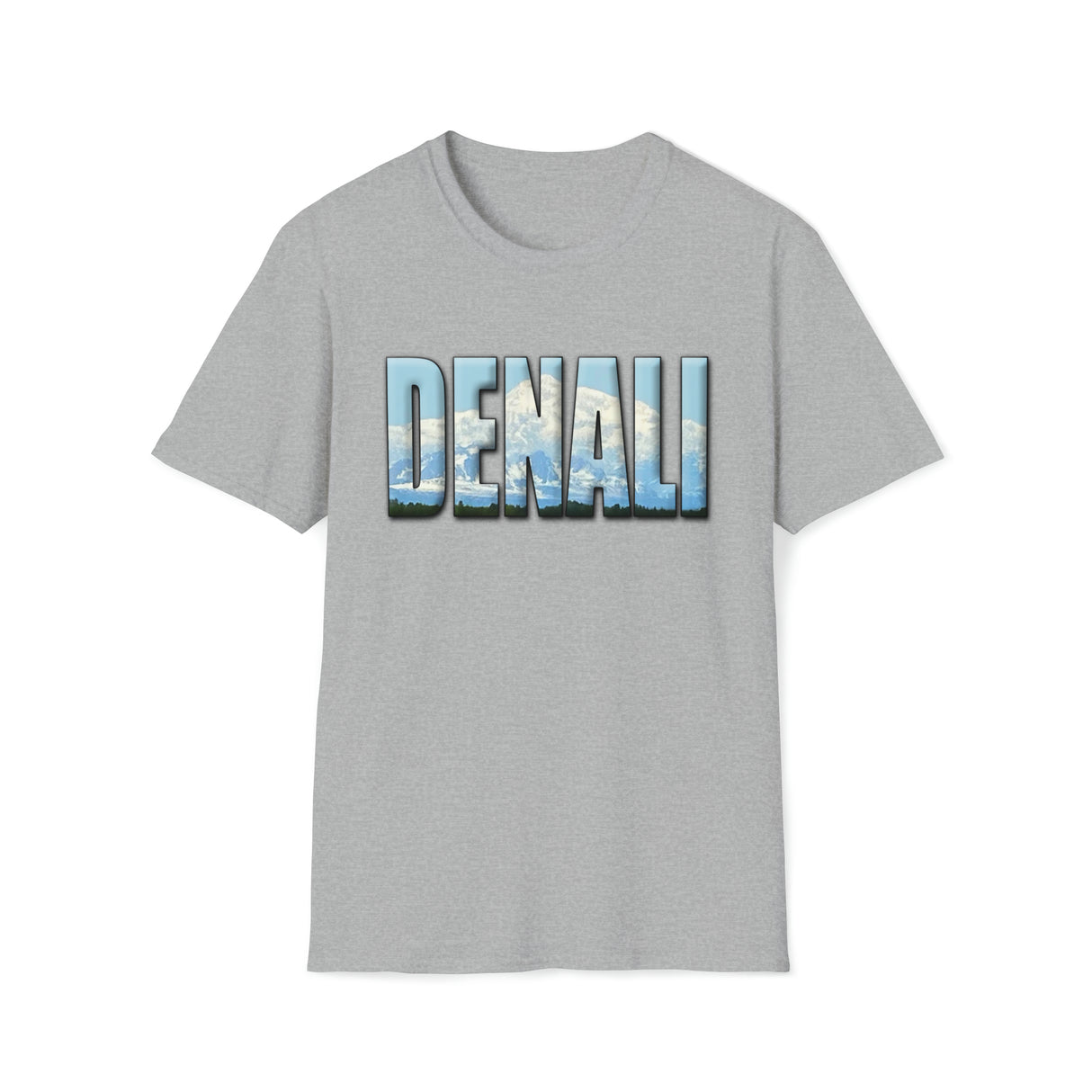 Denali Alaska T-shirt - Unisex Softstyle T-Shirt