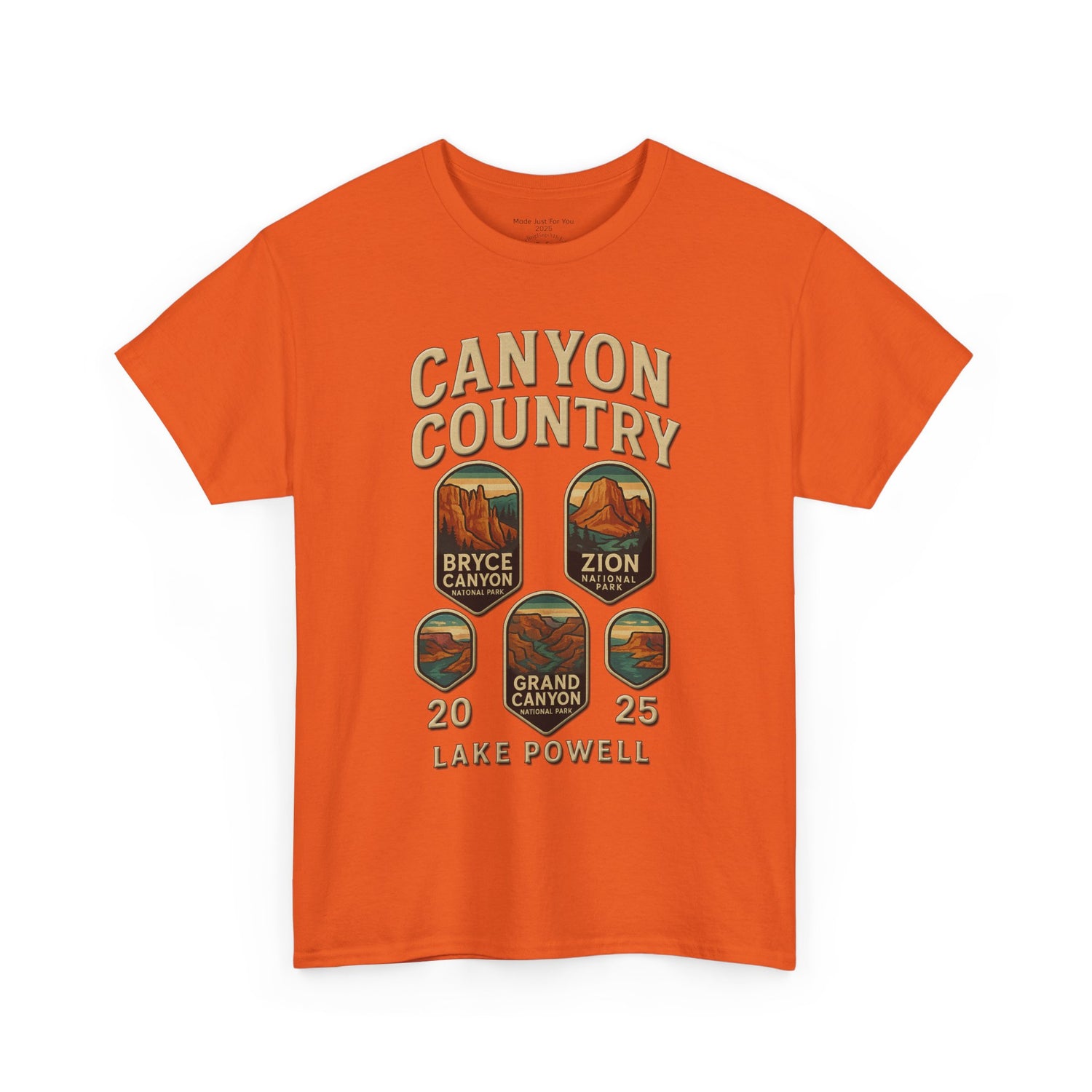 2025 Canyon Country Trip T-Shirt, Adventure T-Shirt, National Park Shirt, Travel Souvenir Gift, Retro Tour Shirt, Hiking Apparel, Unisex Cotton Top