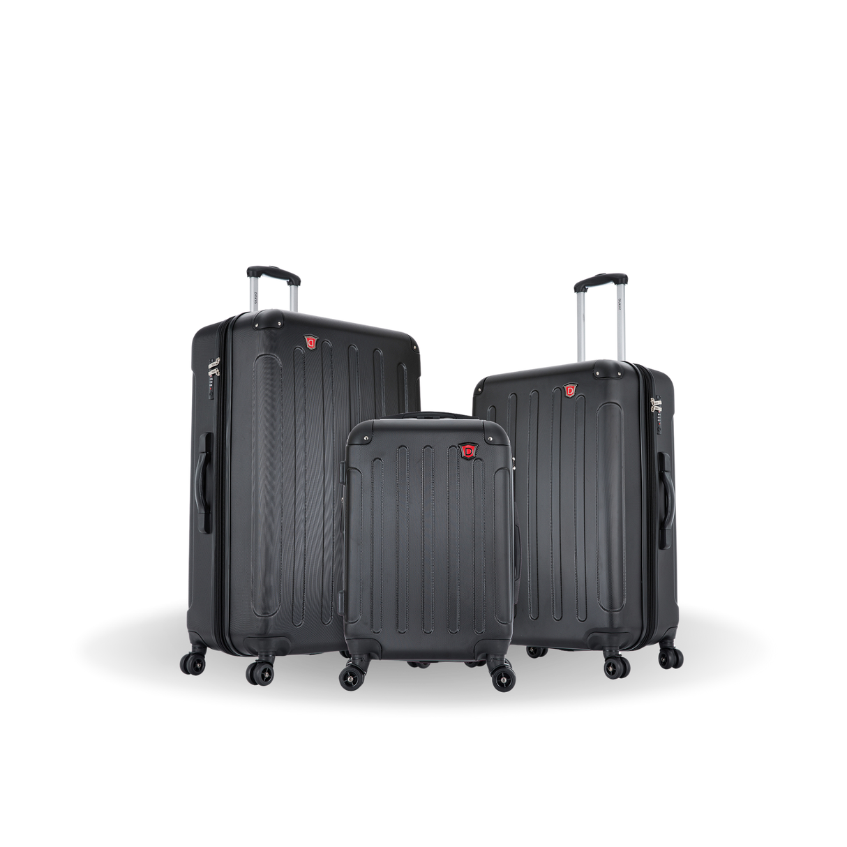 INTELY 3 Piece Set 20''/28''/32'' with Built-in Digital Weight Scale