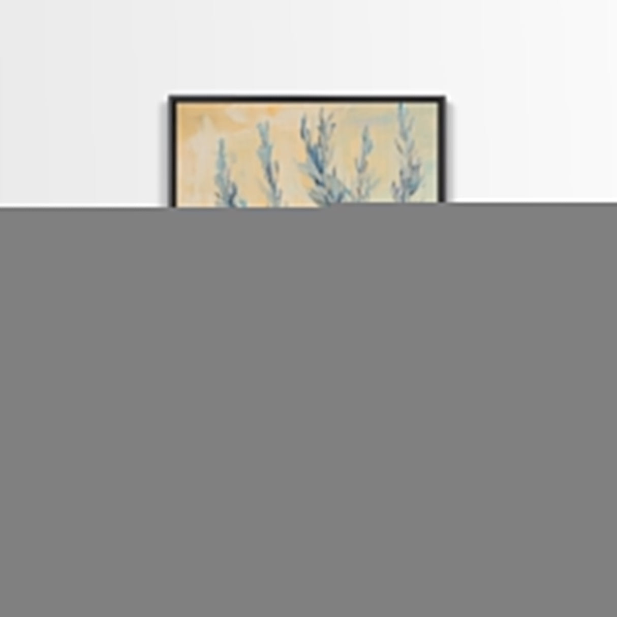 Sage Green Art, Botanical Wall Decor, Nature-Inspired Art, Minimalist Art, Living Room Wall Art, Framed Canvas Print, Rustic Decor