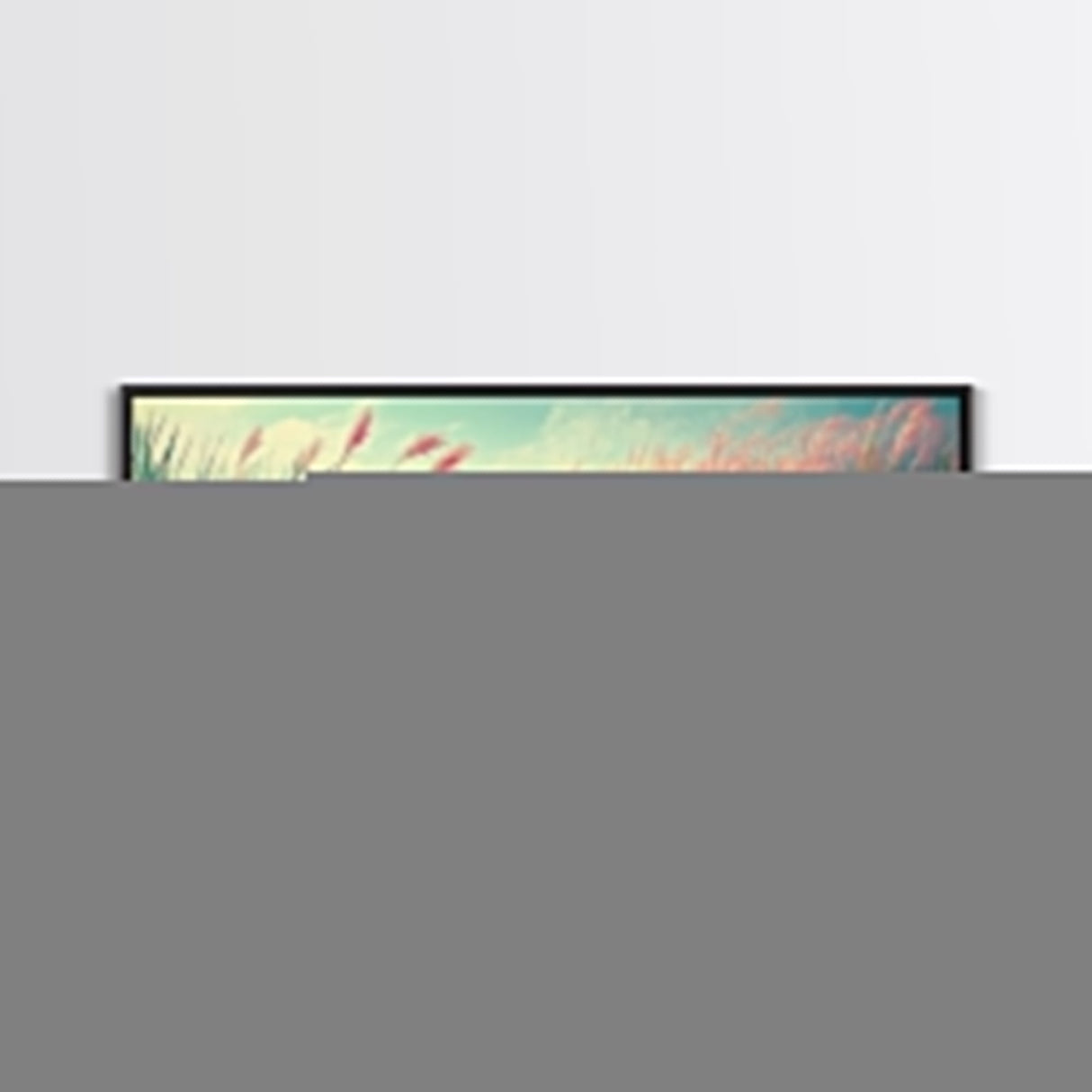 Tranquil Marsh Art Canvas Print Coastal Landscape Wall Decor Nature Inspired Painting Pastel Home Accent Bedroom or Bathroom Wall Art