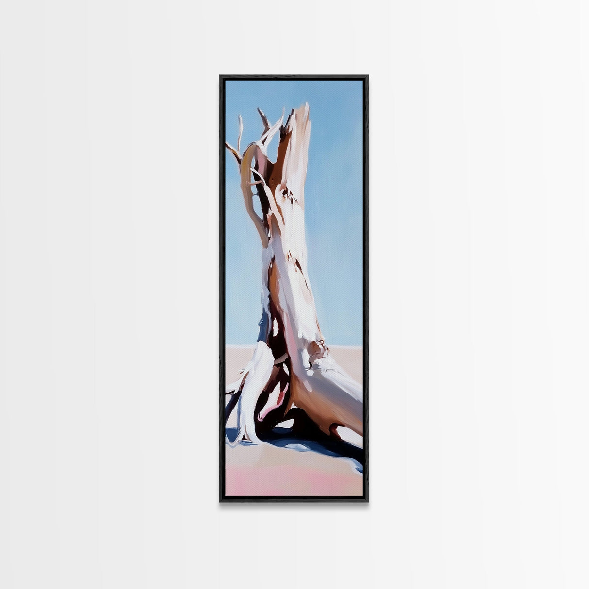 Driftwood, Beach Decor, Coastal Wall Art, Framed Canvas Print, Minimalist Art, Living Room Wall Art, Ocean Theme, Modern Art