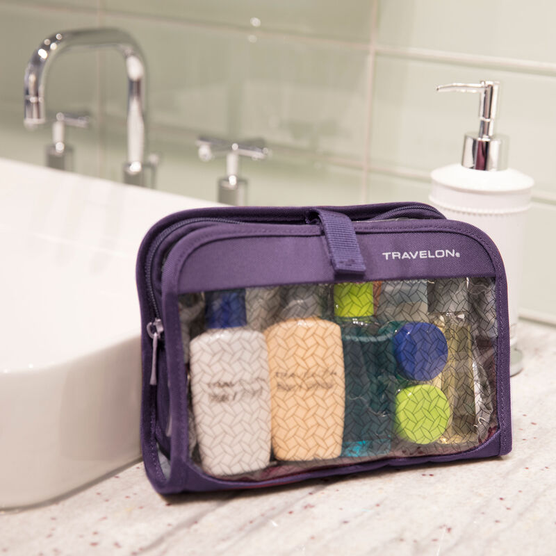 Wet/Dry 1 Quart Bag with Bottles and Jars (11024) by Travelon