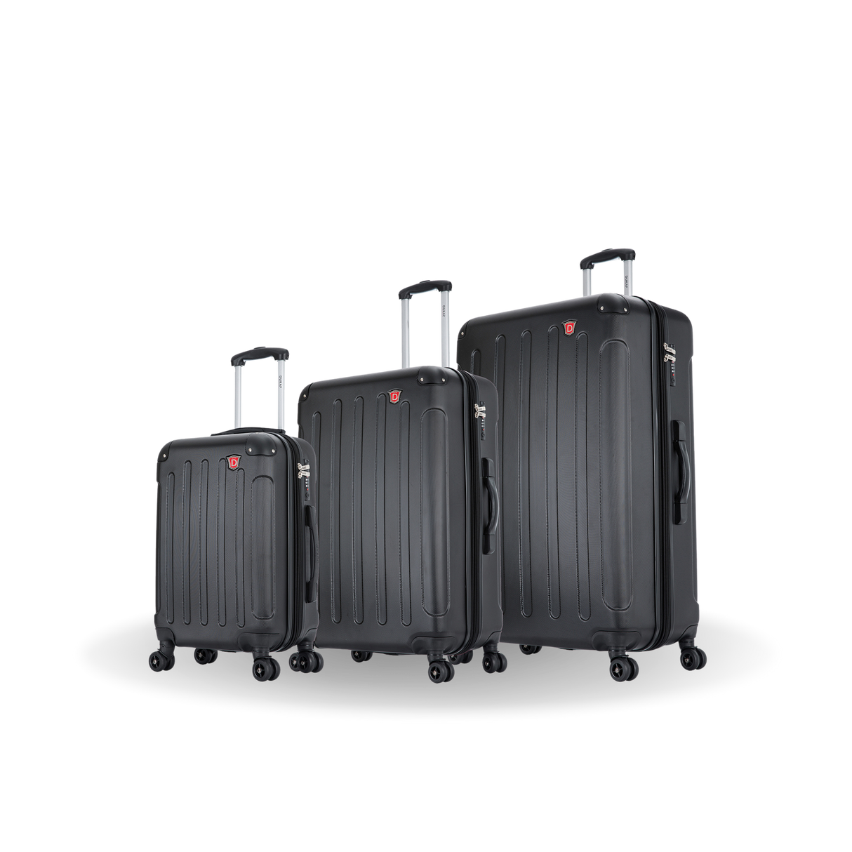 INTELY 3 Piece Set 20''/28''/32'' with Built-in Digital Weight Scale