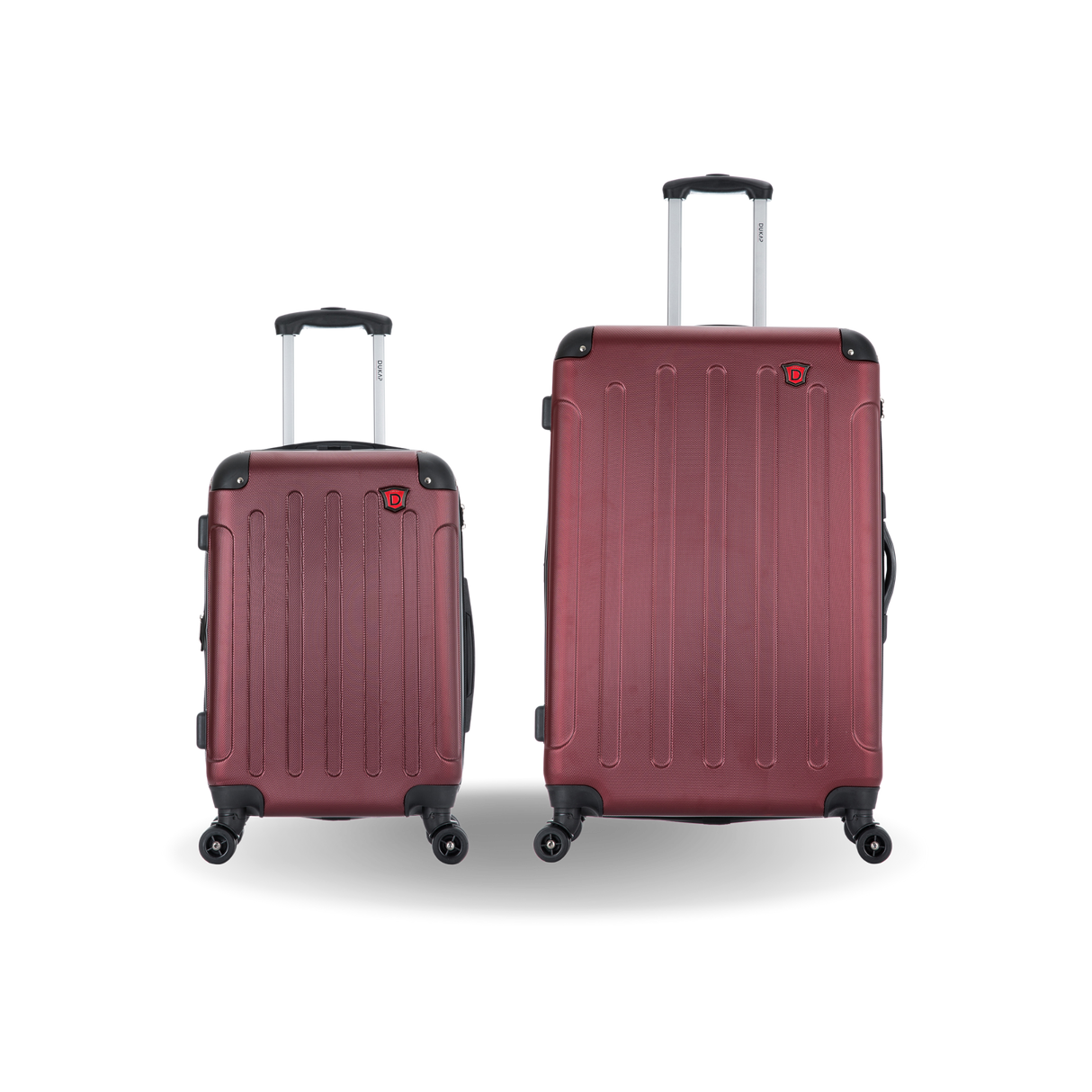 INTELY 2 Piece Set 20''/28'' with Built-in Digital Weight Scale