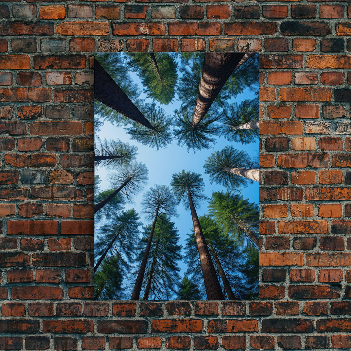 Trees Art Print, Forest Wall Art, Nature Print, Canvas Print, Wall Art, Vertical Art, First Home Gift, Kitchen Wall Decor, Prints Wall Art