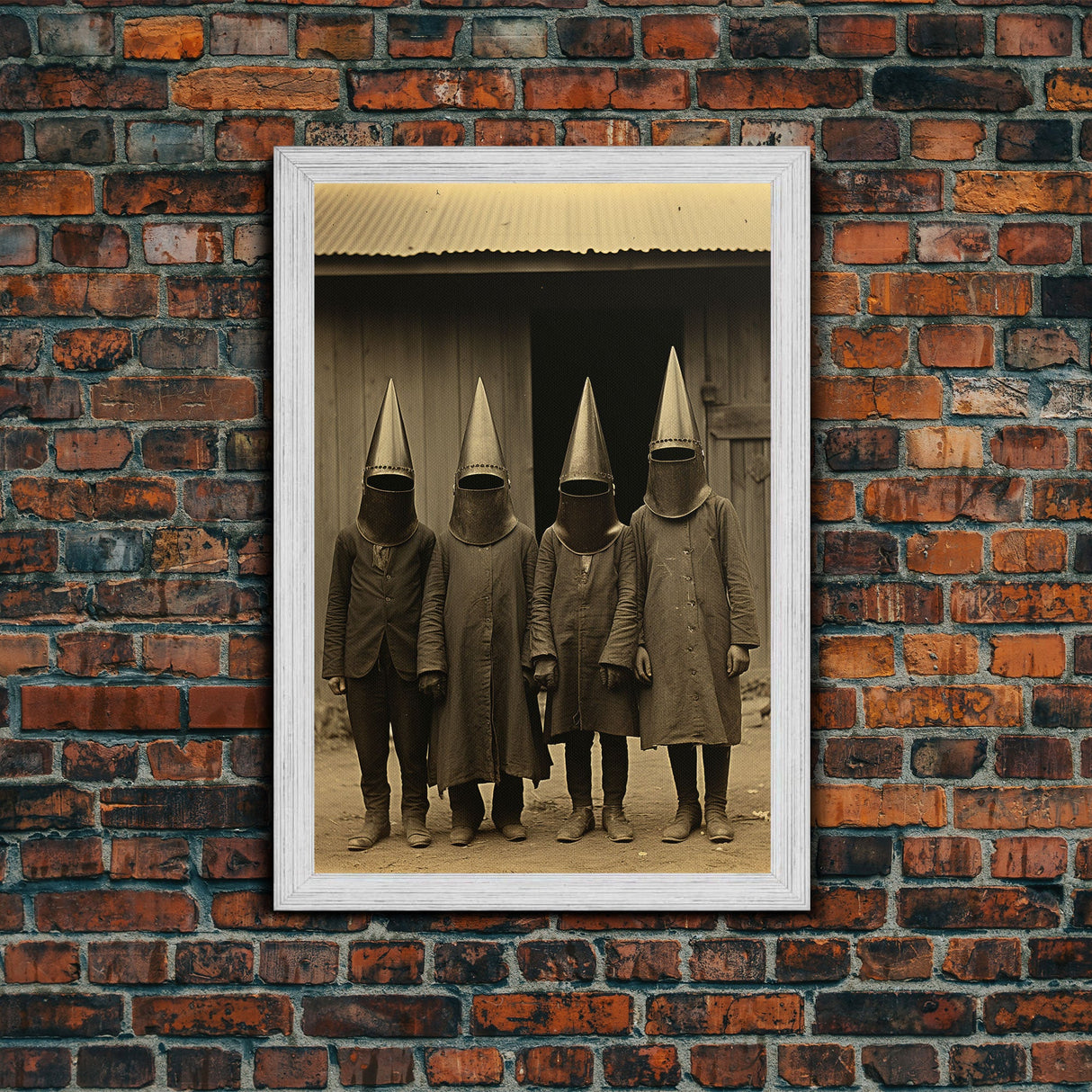 Spooky Room Decor, Halloween Wall Art, Weird Art Print, Horror Home Decor, Canvas Print, Wall Art, Vertical Print, Home Decor, Wall Decor