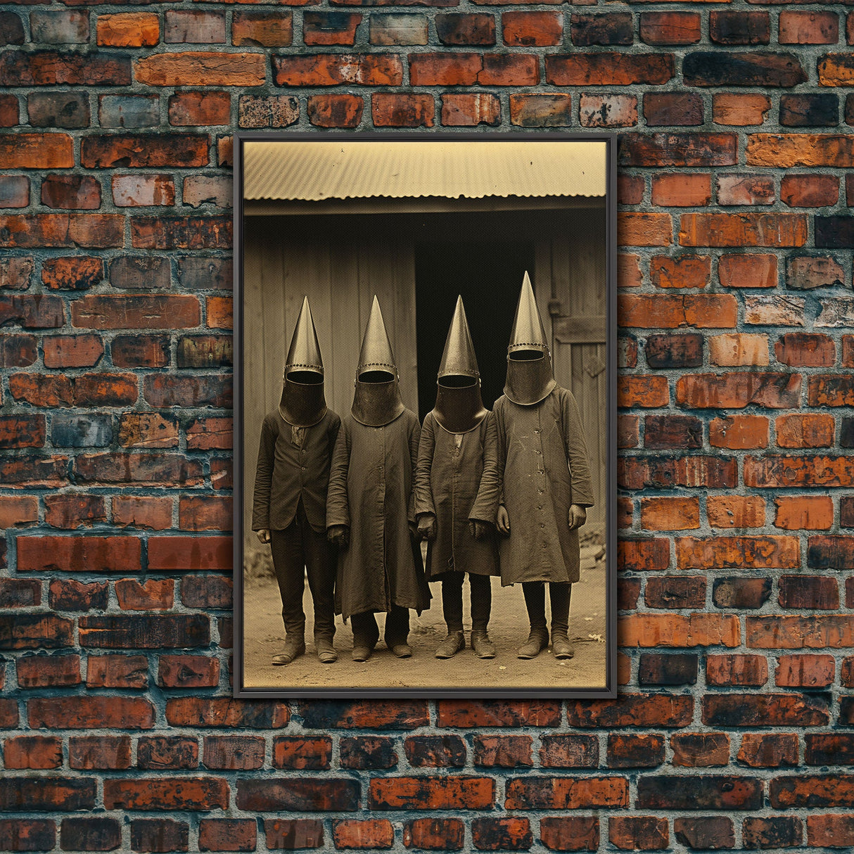 Spooky Room Decor, Halloween Wall Art, Weird Art Print, Horror Home Decor, Canvas Print, Wall Art, Vertical Print, Home Decor, Wall Decor