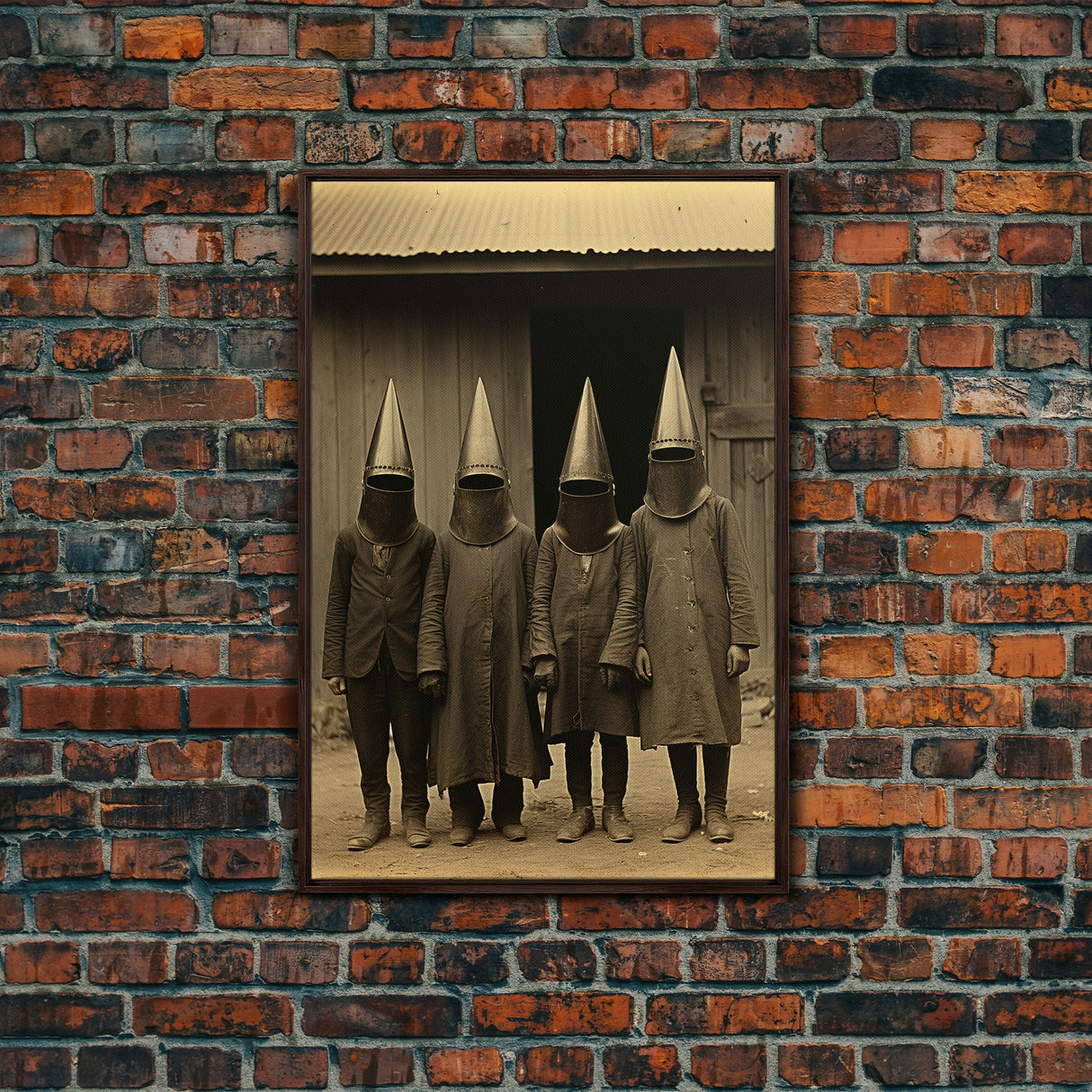 Spooky Room Decor, Halloween Wall Art, Weird Art Print, Horror Home Decor, Canvas Print, Wall Art, Vertical Print, Home Decor, Wall Decor