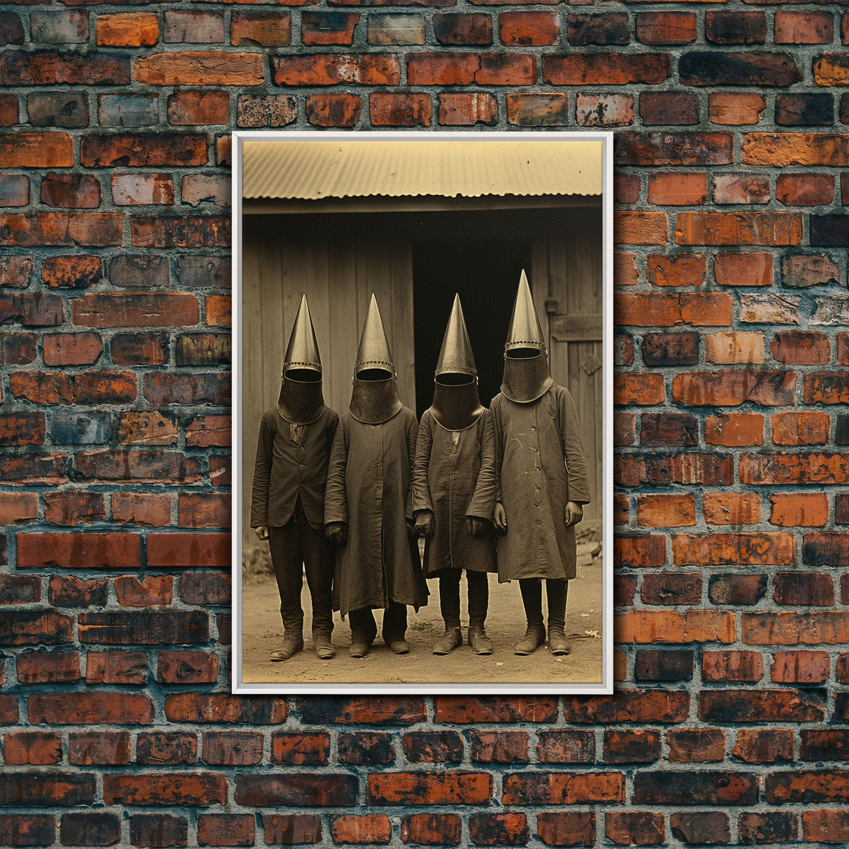 Spooky Room Decor, Halloween Wall Art, Weird Art Print, Horror Home Decor, Canvas Print, Wall Art, Vertical Print, Home Decor, Wall Decor