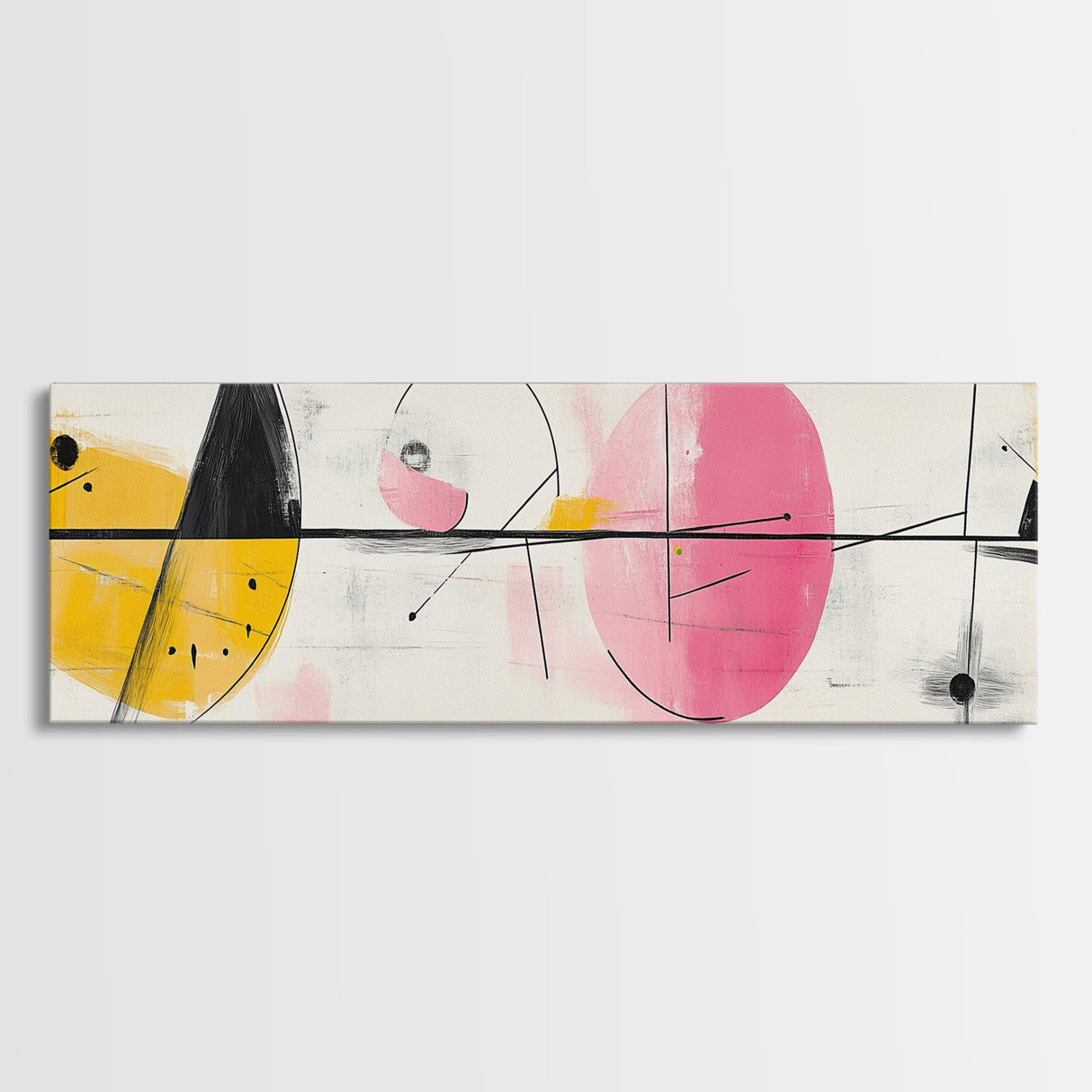 Extra Large Panoramic Abstract Art - Extra Wide Wall Art - Watercolor Fine Art Print - Modern Abstract Art Print - Original Art - Large Wall Art