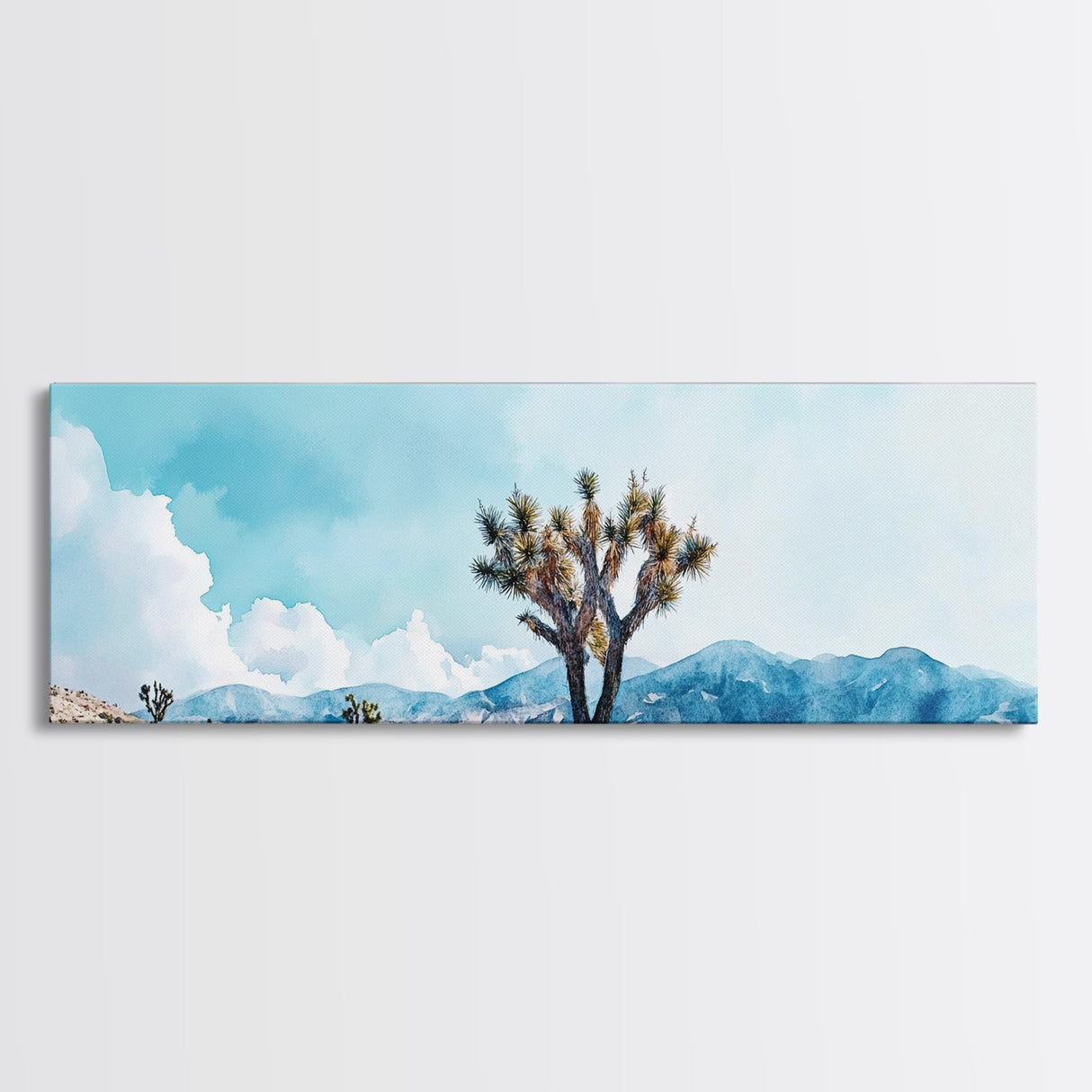 Joshua Tree Painting Print, Canvas Print, California Wall Art, California Painting, California Desert Wall Art, Landscape Paint of Joshua Tree