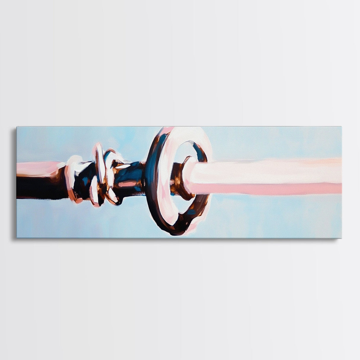 Sailboat Knot, Nautical Theme, Ocean Life, Framed Canvas Print, Coastal Home Decor, Minimalist Seaside Art, Beach House Wall Art