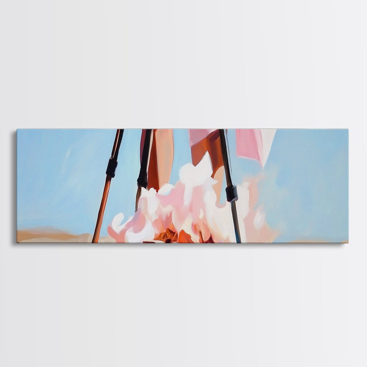 Rustic Campfire, Cozy Outdoor Art, Minimalist Decor, Canvas Print, Boho Camping Art, Warm Aesthetic, Cabin Wall Art, Autumn Vibes