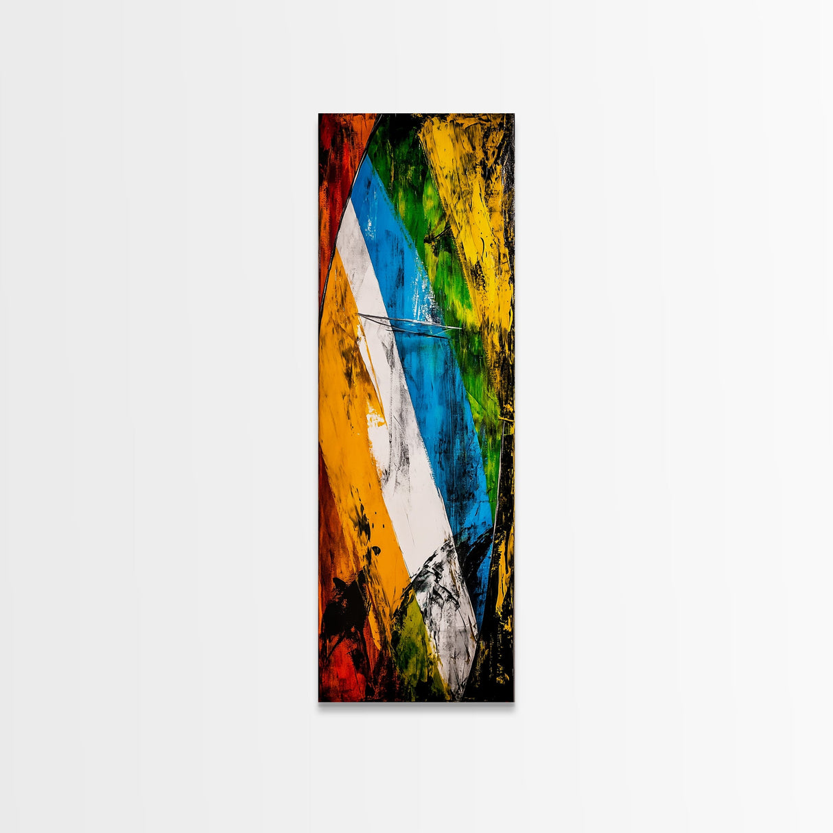 Abstract Shapes, Modern Art, Geometric Canvas Print, Bold Wall Art, Contemporary Home Decor, Large Office Art, Unique Statement Art