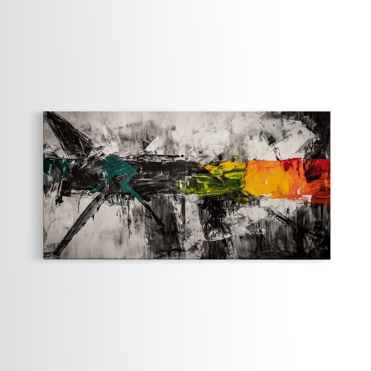Western Carriage, Rustic Scene, Vintage Countryside, Old West Art, Black and White Wall Art, Farmhouse Aesthetic, Canvas Print