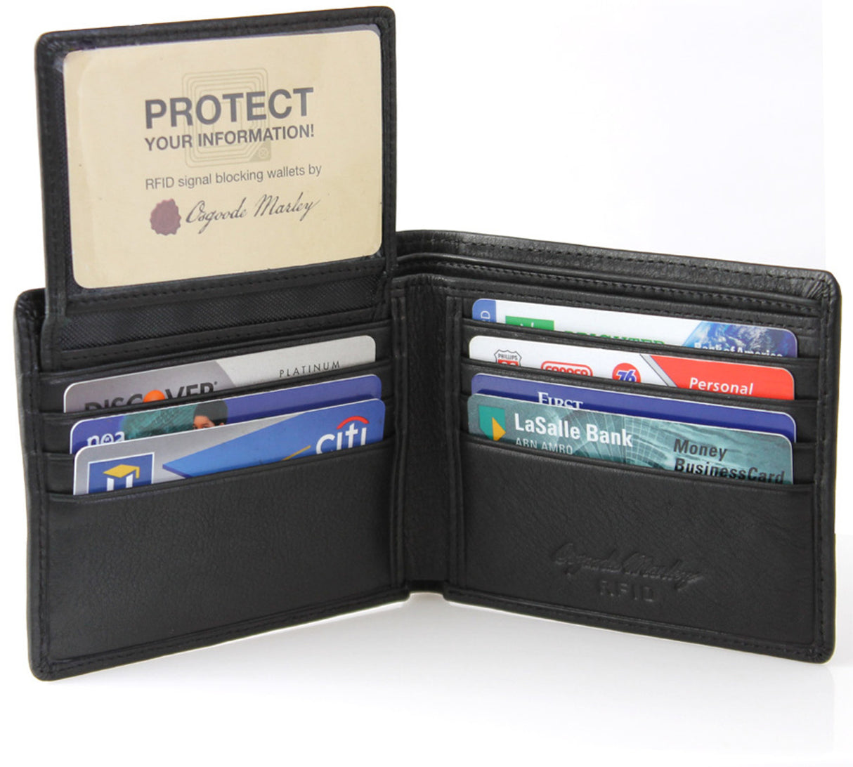 Leather RFID Blocking ID Passcase by Osgoode Marley