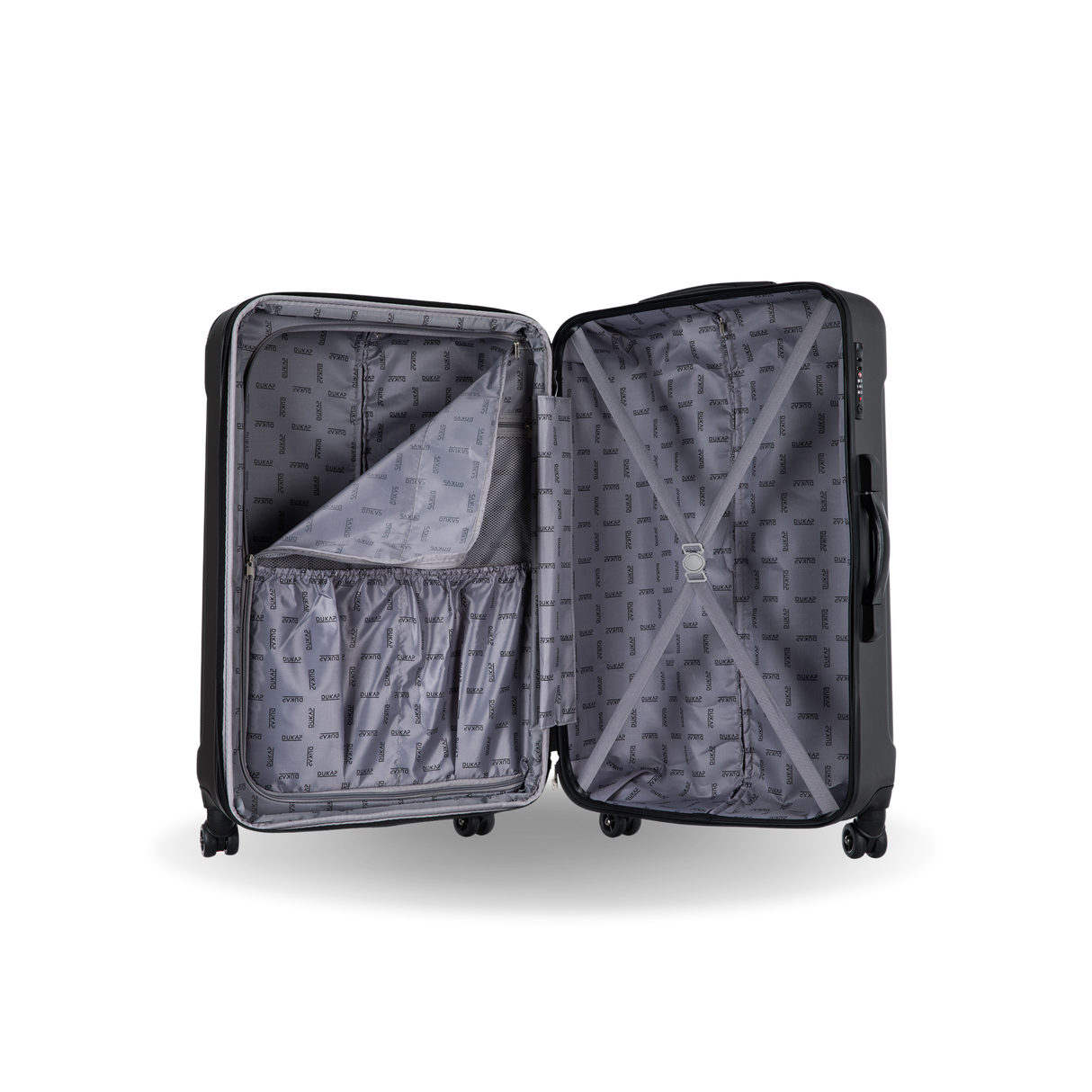 INTELY 2 Piece Set 20''/28'' with Built-in Digital Weight Scale