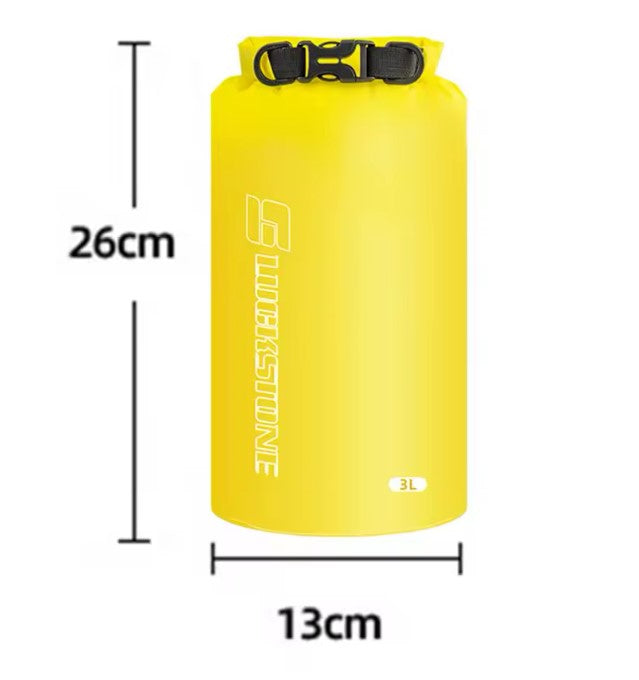 3 Liter - Yellow Waterproof Dry Bag/Sack - 1 Pc