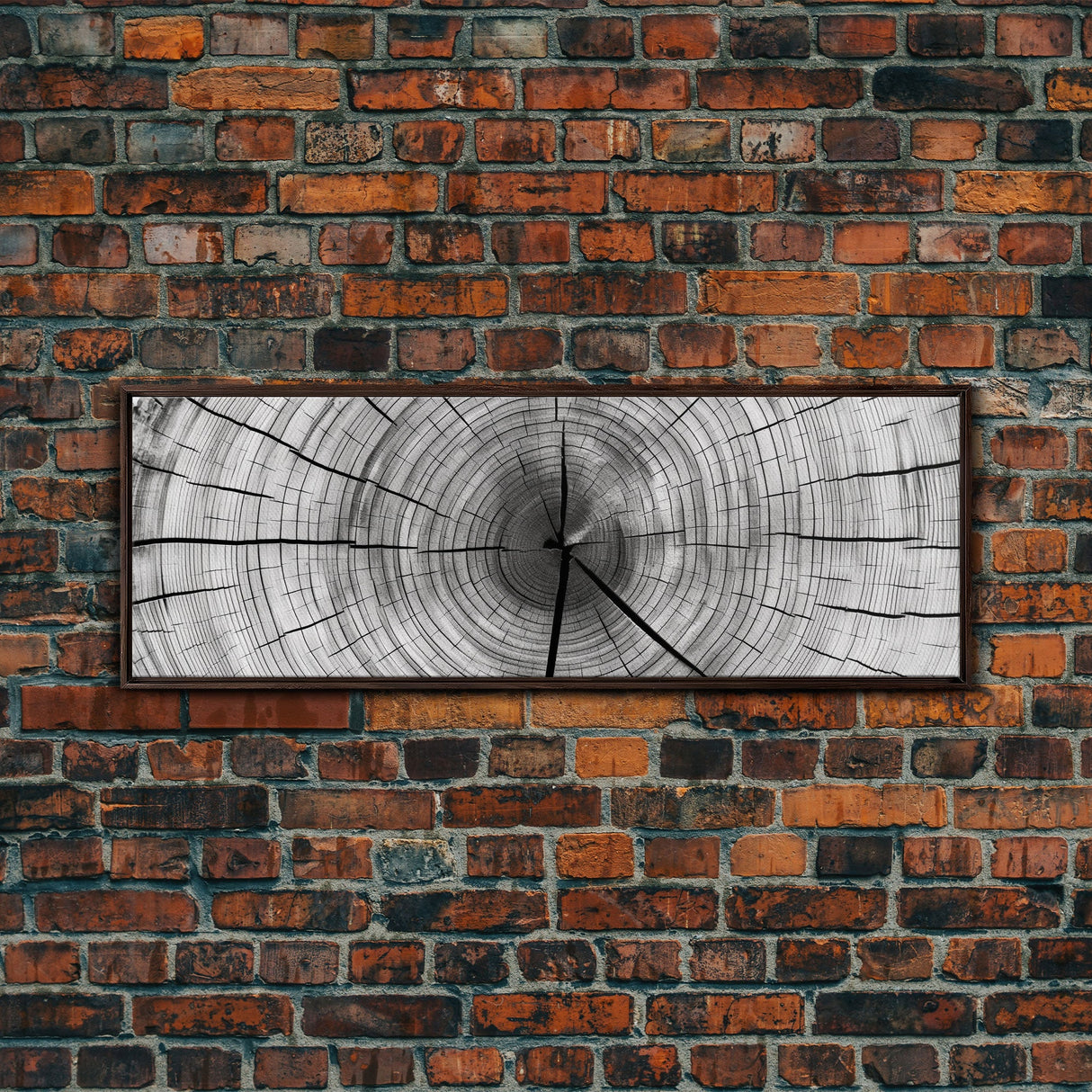 Tree Ring Print, Tree Ring Art, Framed Canvas Print Wall Art, Trree Rings, Tree Stump Print, Tree Rings Wall Art, Tree Of Life