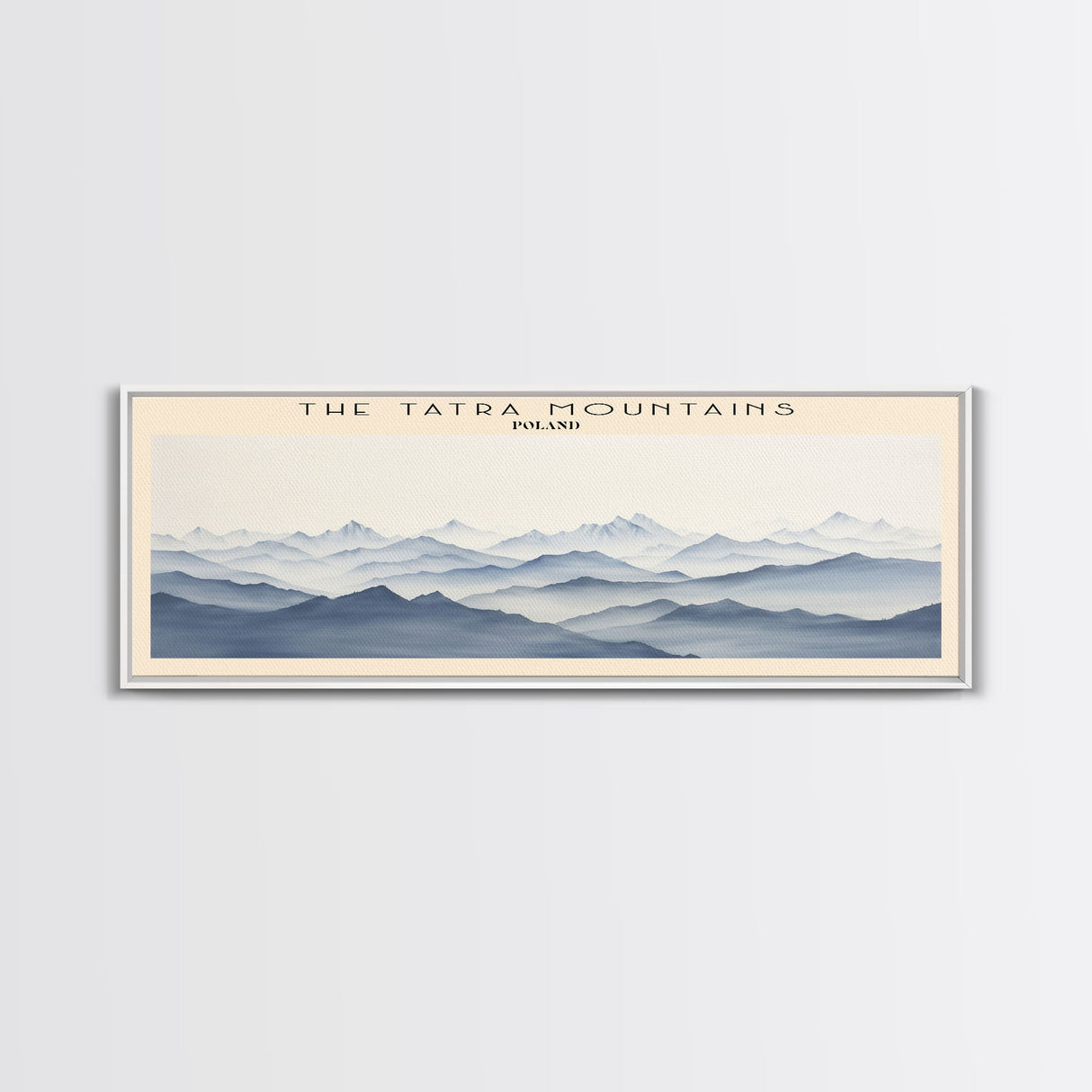 The Tatra Mountains Wall Art Travel Poster Print, Gift For Travel Lover, Vacation Gift, COUNTRY Wall Art, Home Decor, Original Art