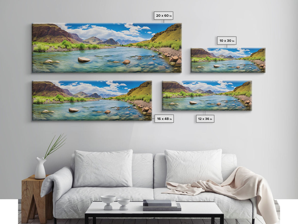 Panoramic of the Colorado River, Extra Large Wall Art, Panoramic Wall Art, Panoramic Print, Landscape Photography, Landscape Print